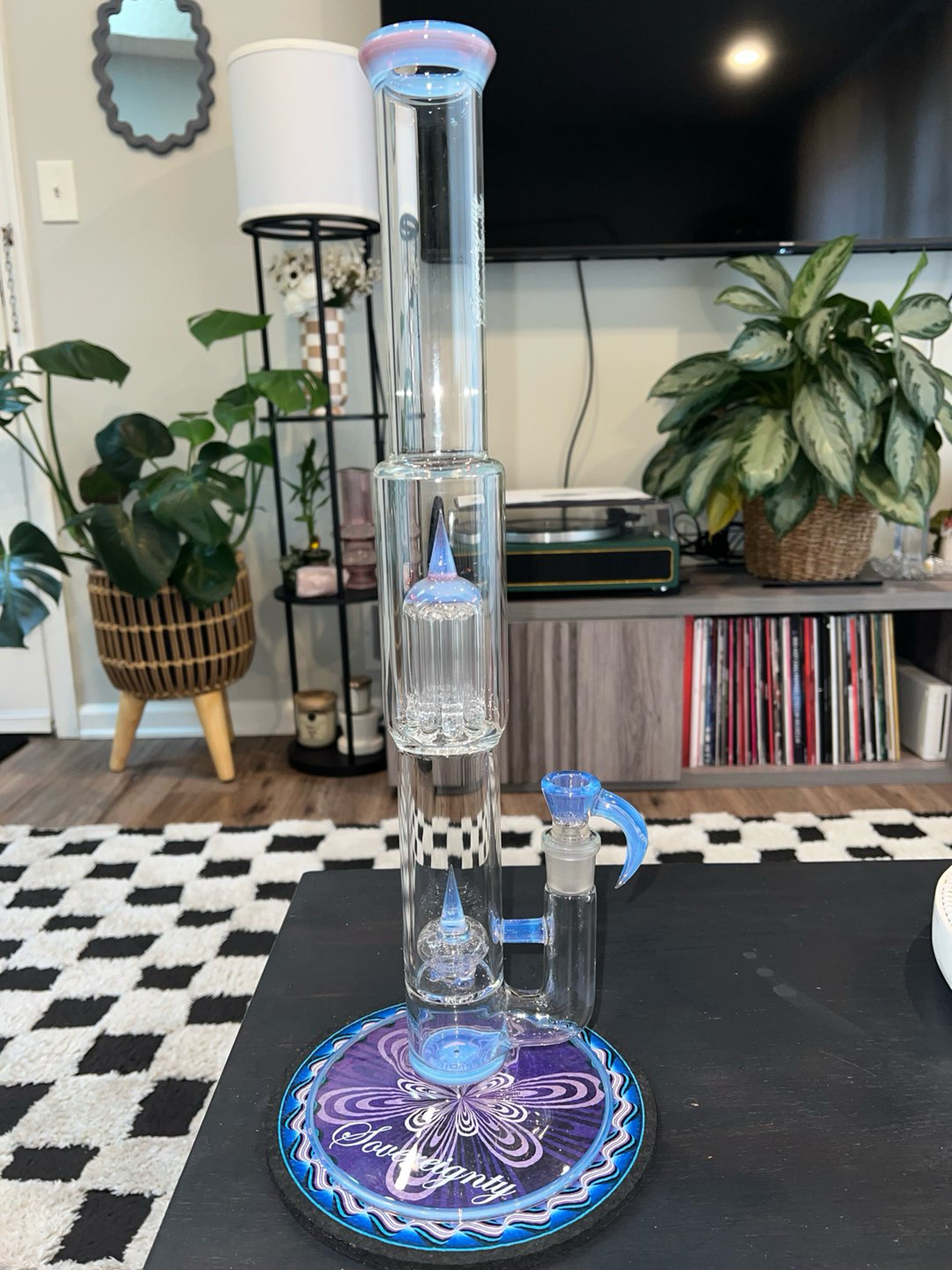 Preview pic of Sovereignty Glass FA Blue Razberry Imp-8arm-44mm