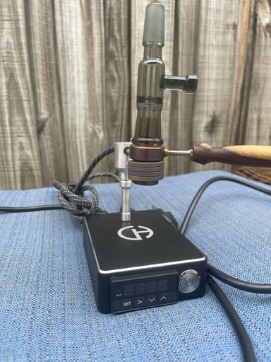 Preview pic of Swift ball vape set up