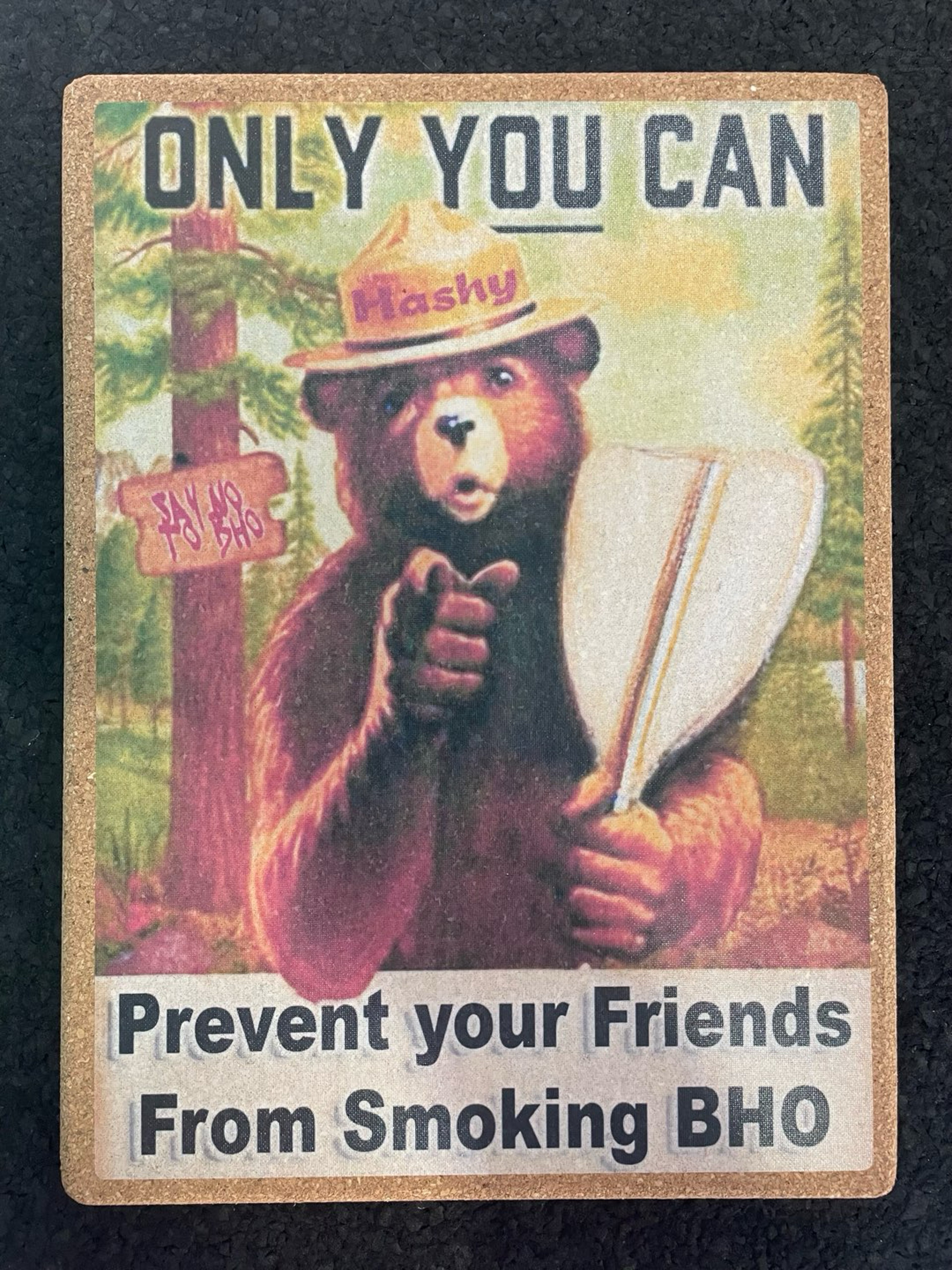 Mattitude Rectangle Mat “Bear” image 0