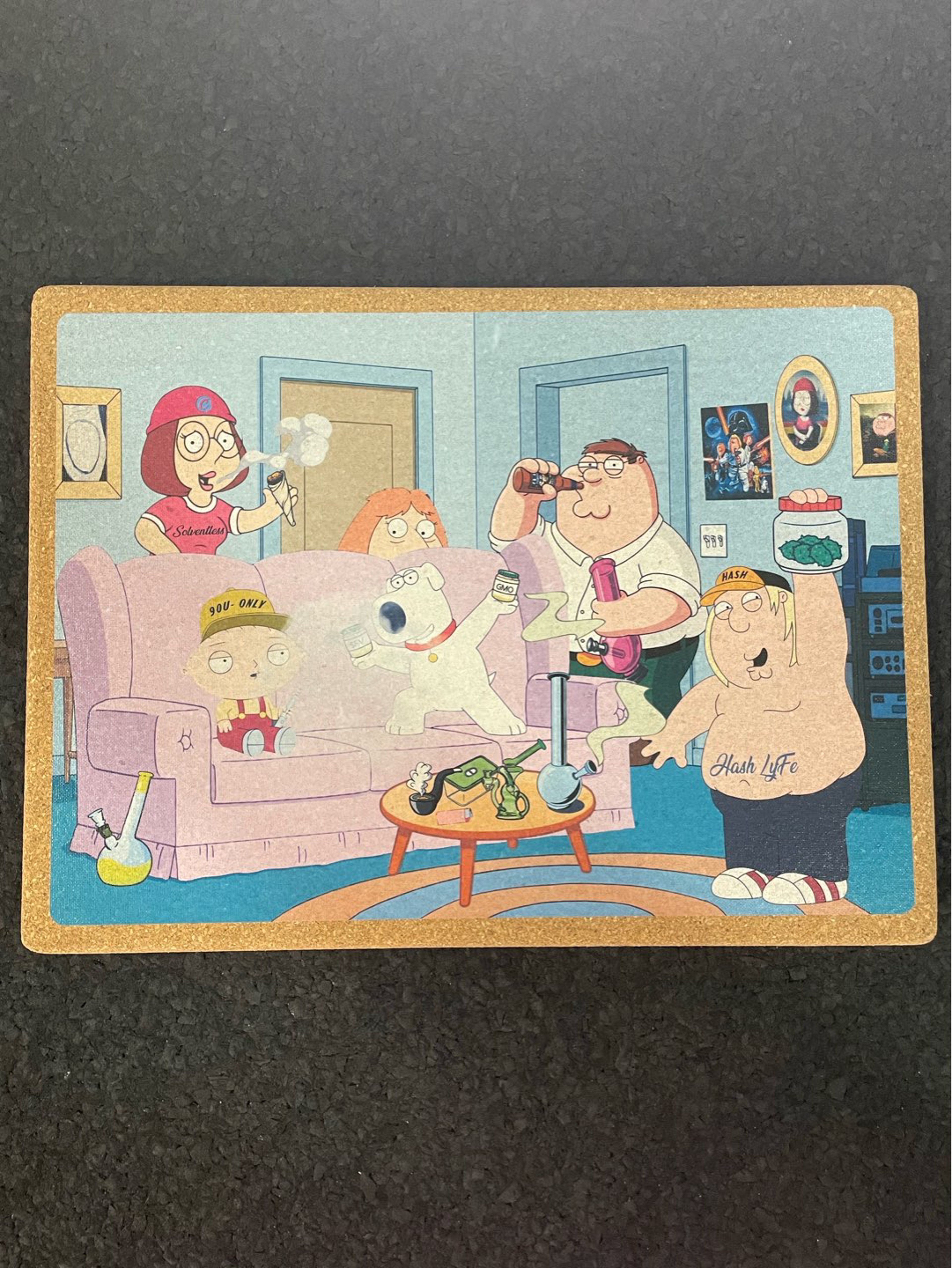 Preview pic of Mattitude Rectangle Mat “Family Guy”
