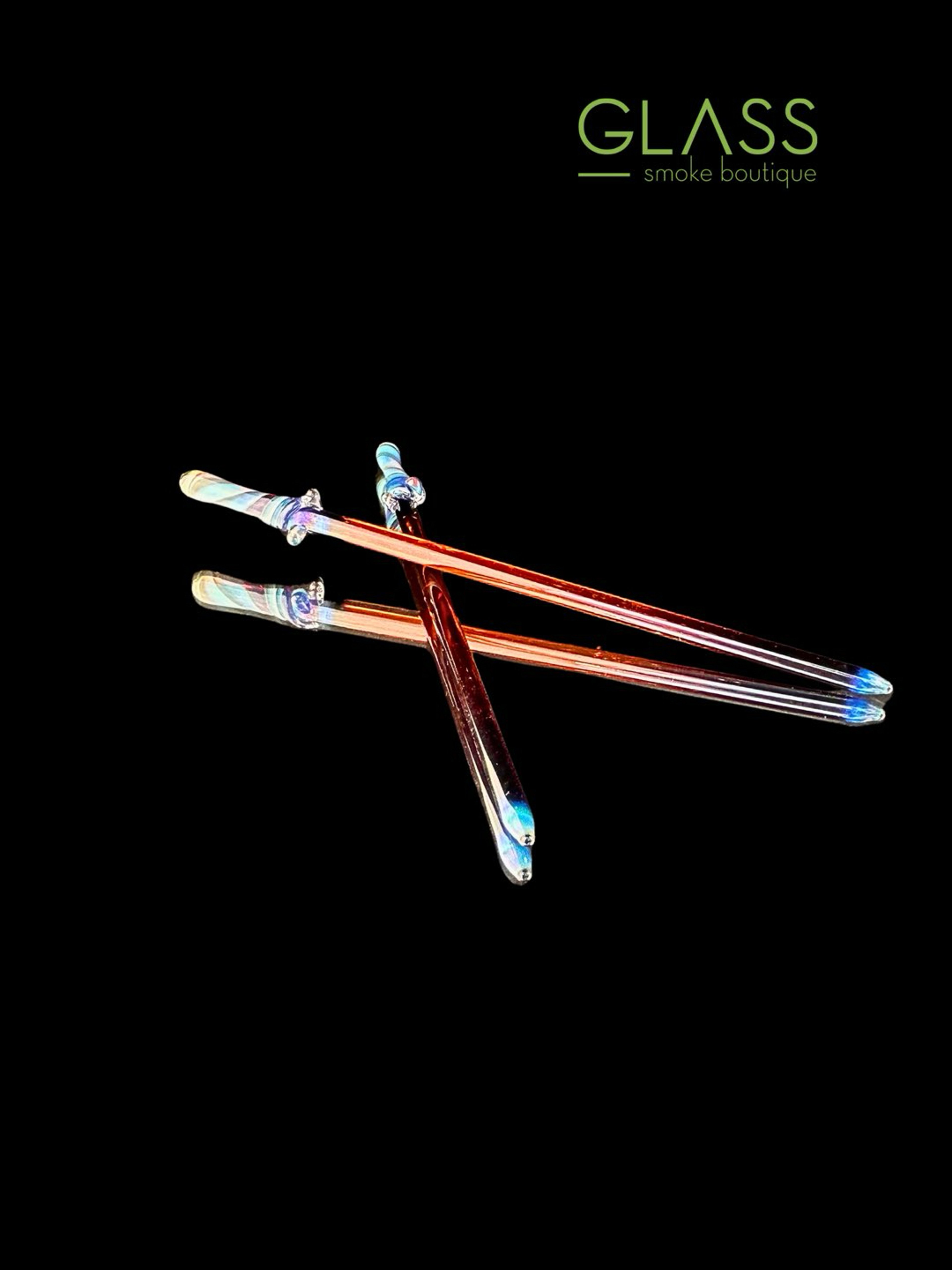 Preview pic of All Metal Glass Chop Sticks