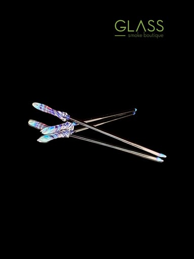 Preview pic of All Metal Glass Chop Sticks