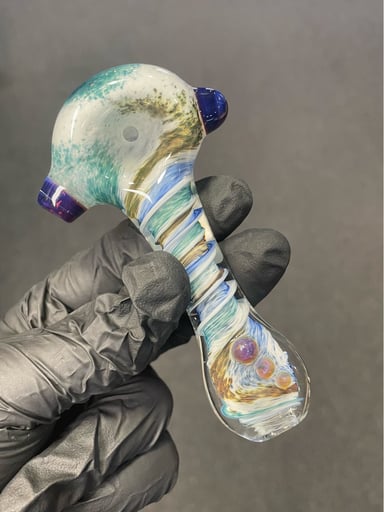 Preview pic of Plug A Nug Frit Pipe Purple