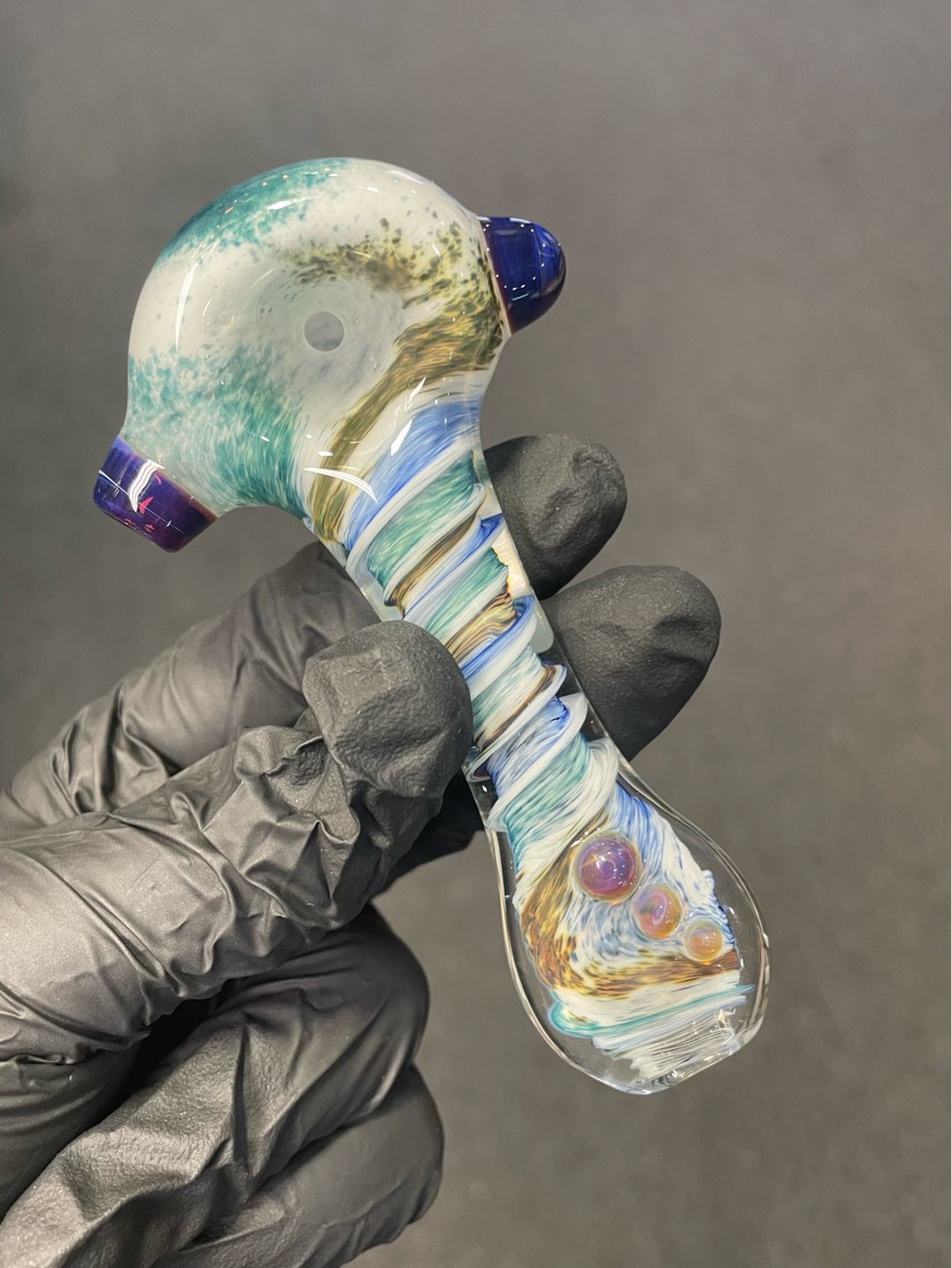 Plug A Nug Frit Pipe Purple image 0
