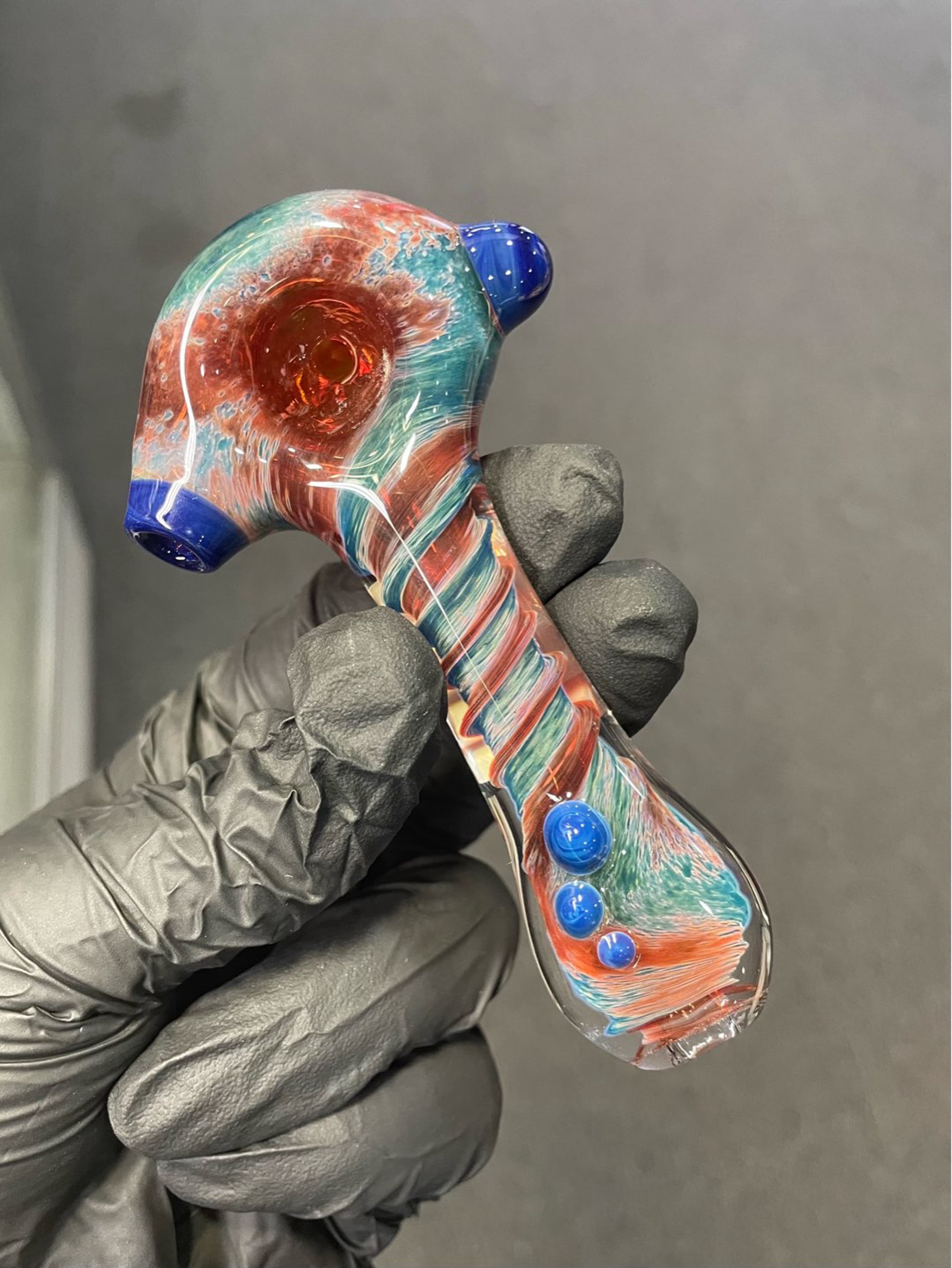 Plug A Nug Frit Pipe RWB image 0