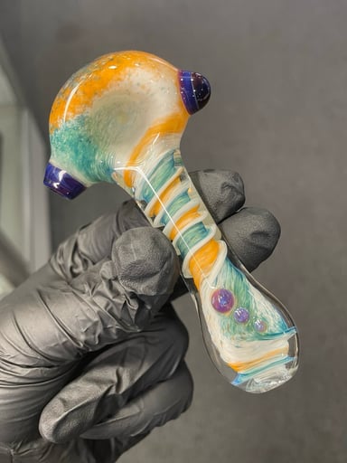 Preview pic of Plug A Nug Frit Pipe Orange
