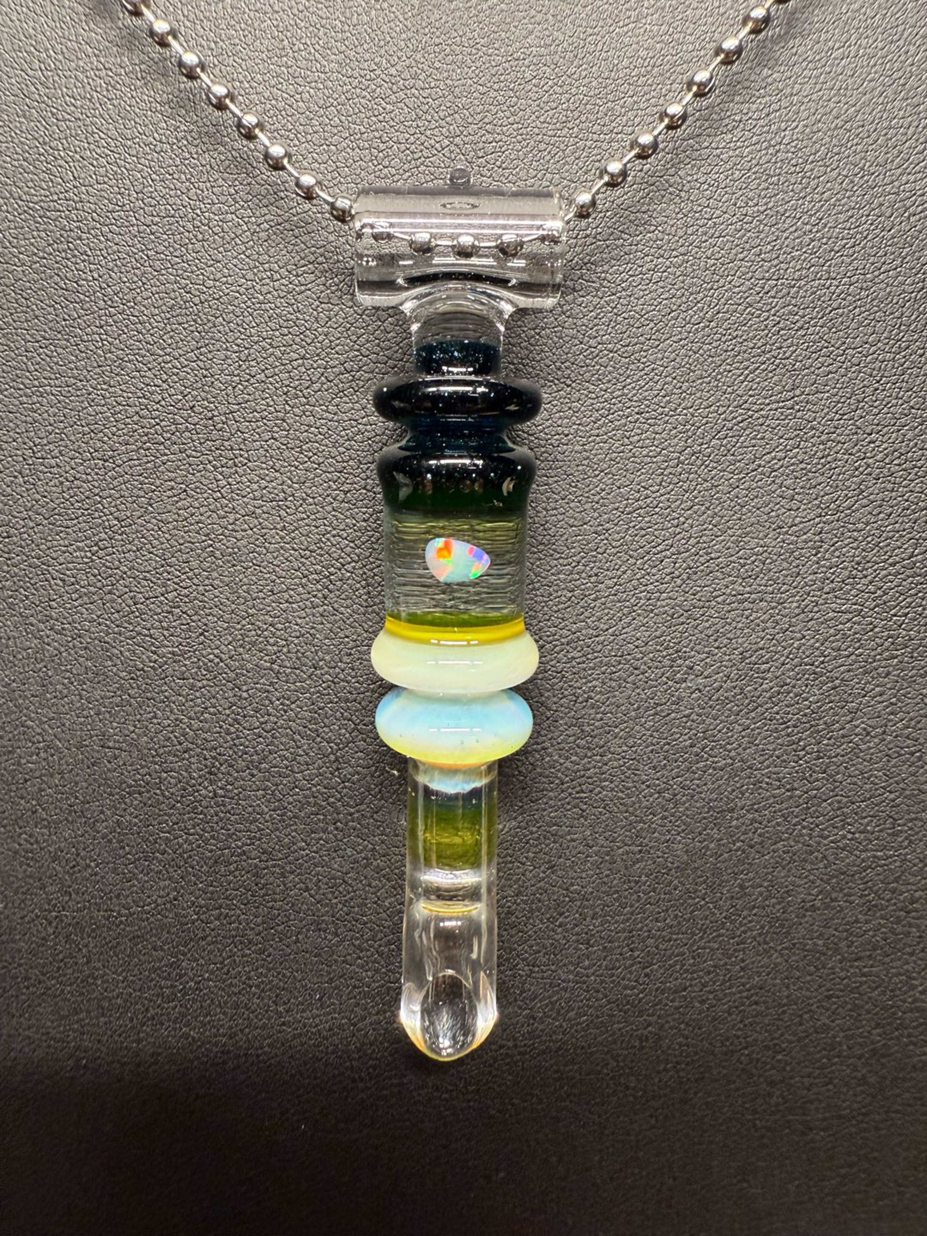 Preview pic of Opal scoop pendant