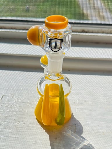 Preview pic of 🔥Combo Stratus glass dry catcher with matching 14mm slide