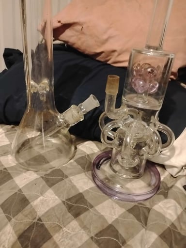 Preview pic of Two beautiful used bongs