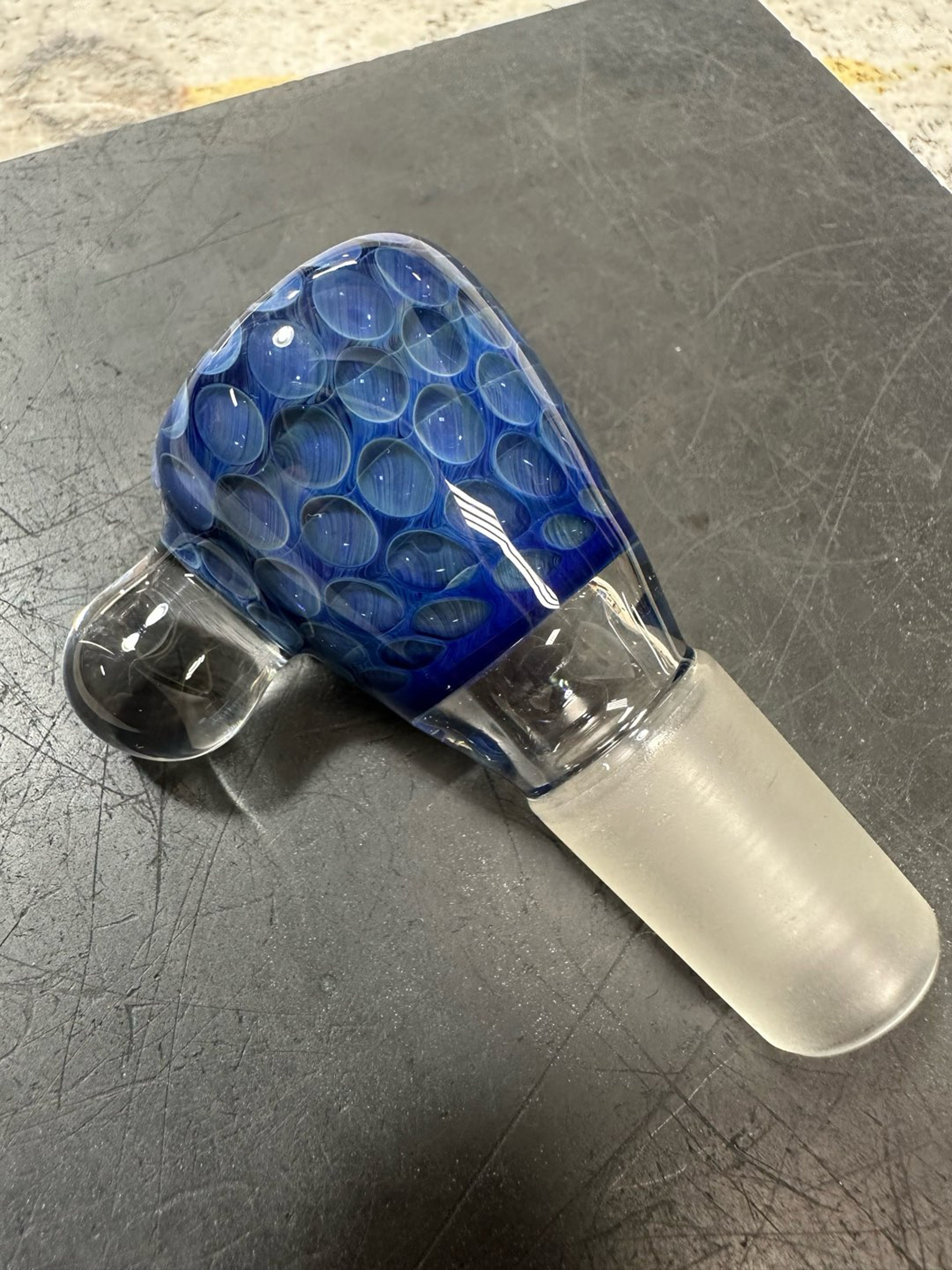 Preview pic of Honeycomb Push Bowl 18mm Slide