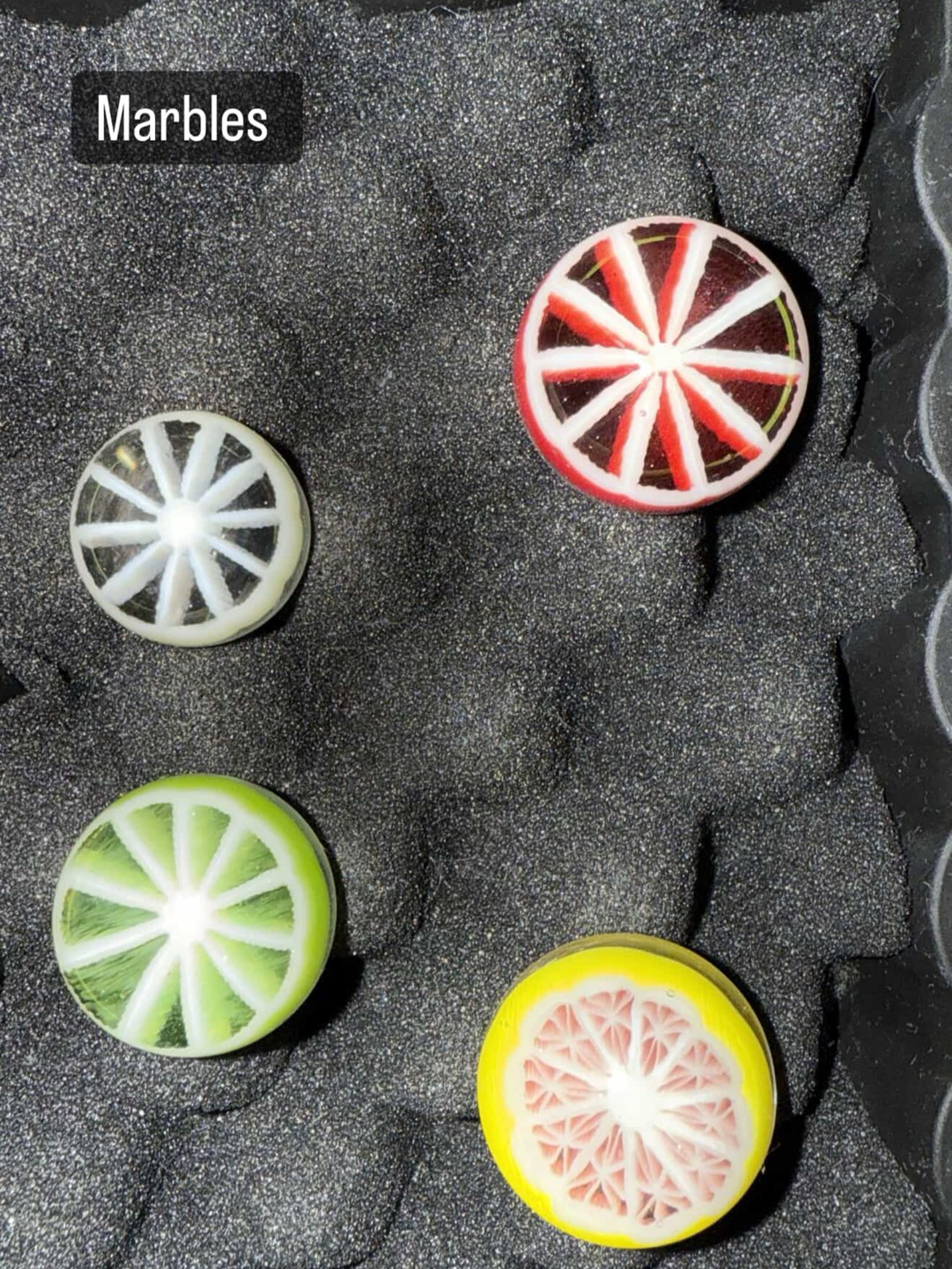 Preview pic of 4 Marbles 8 Valves 10 Peals