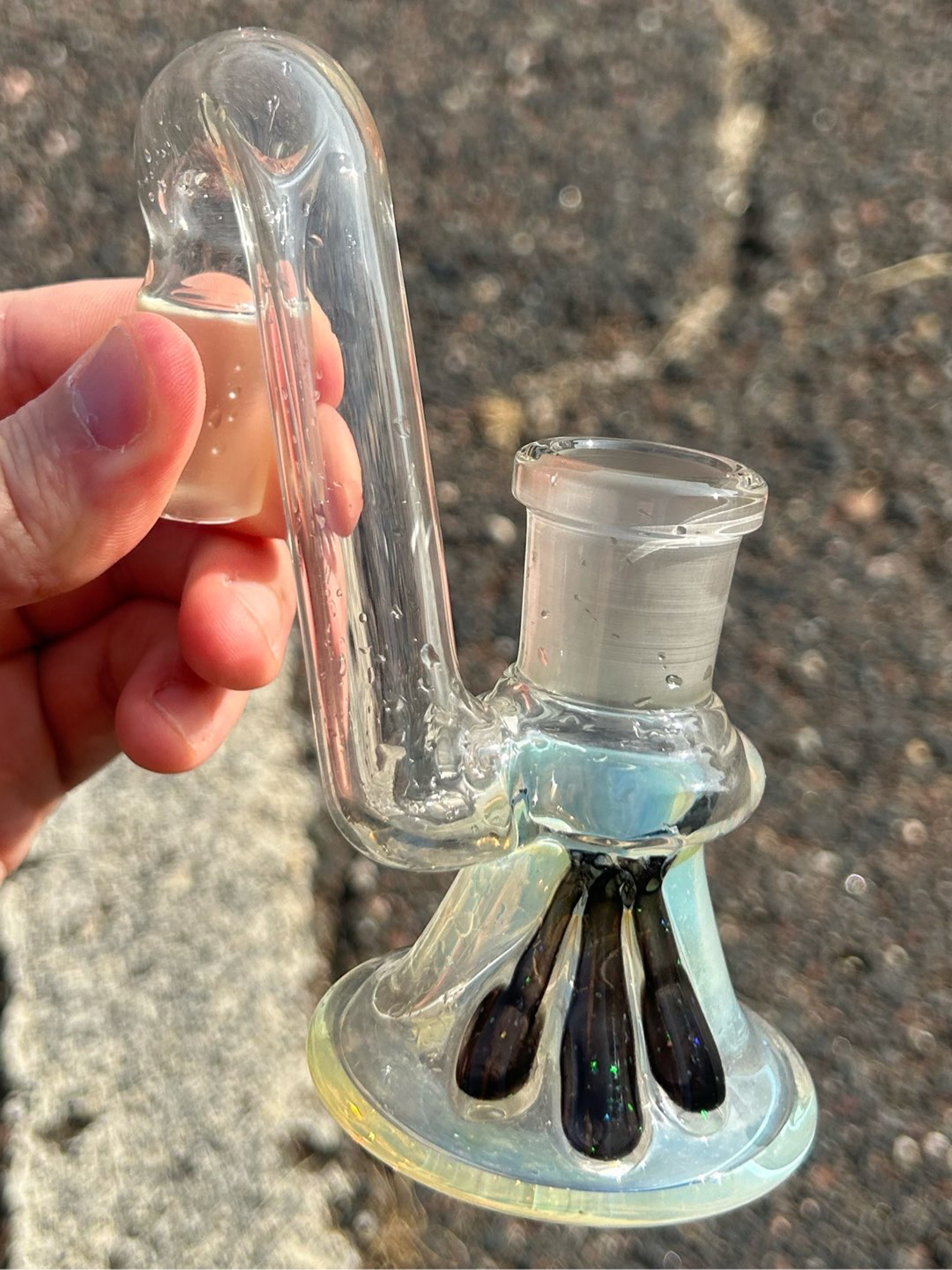 Preview pic of Uzzi Glass Fumed Dry Ash Catcher 18mm