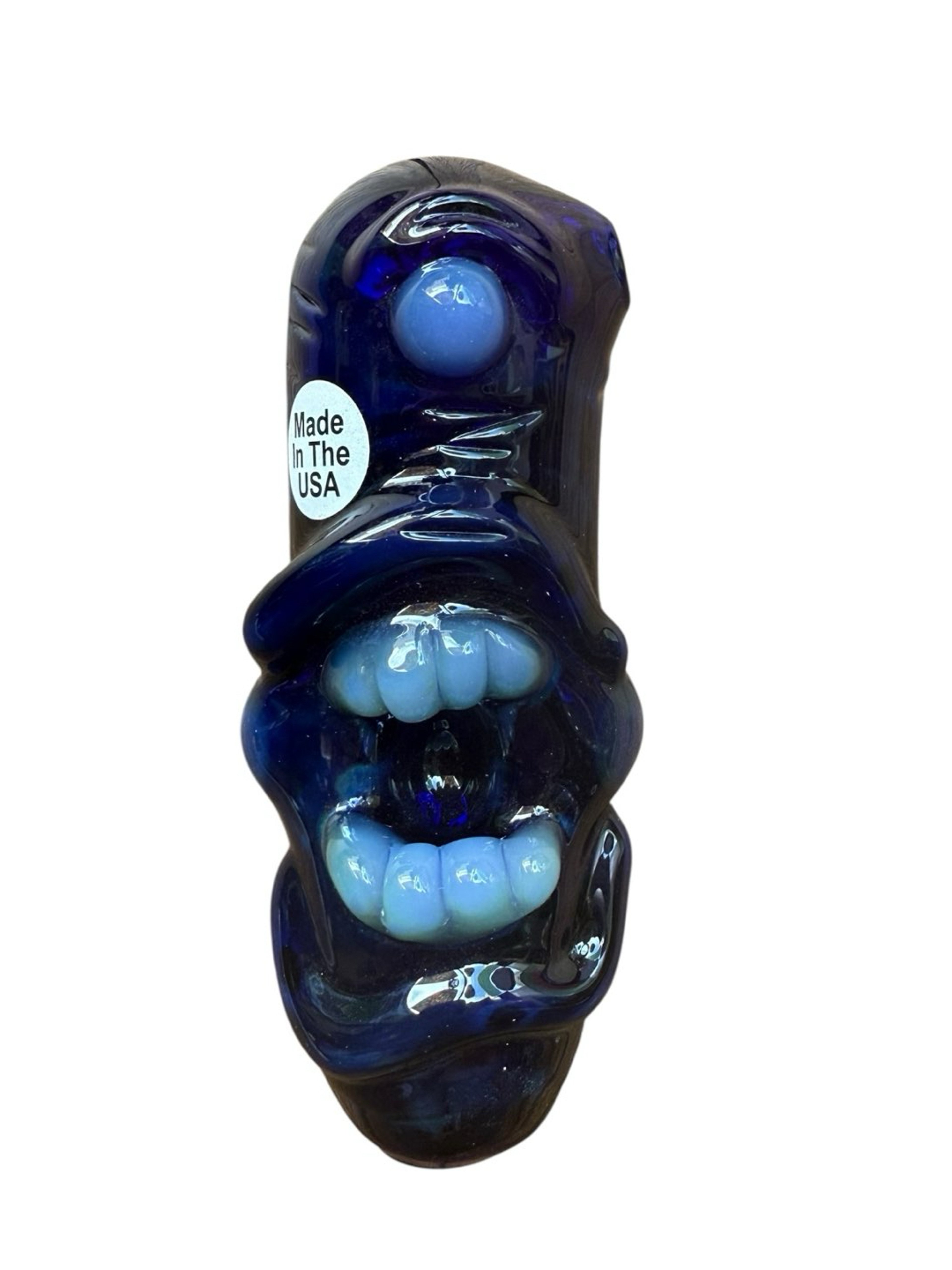 Preview pic of 4” Blue Cyclops Handpipe
