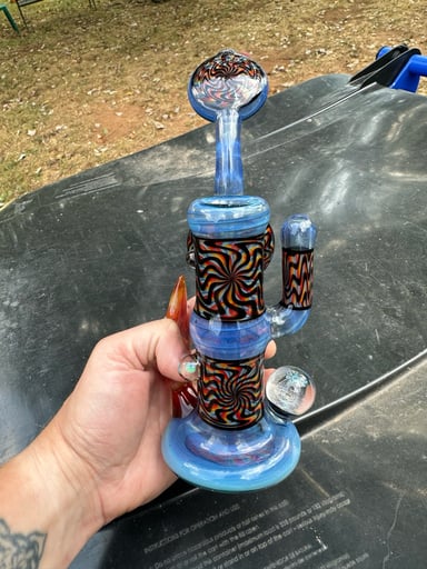 Preview pic of T0ast Glass double layer recycling bub