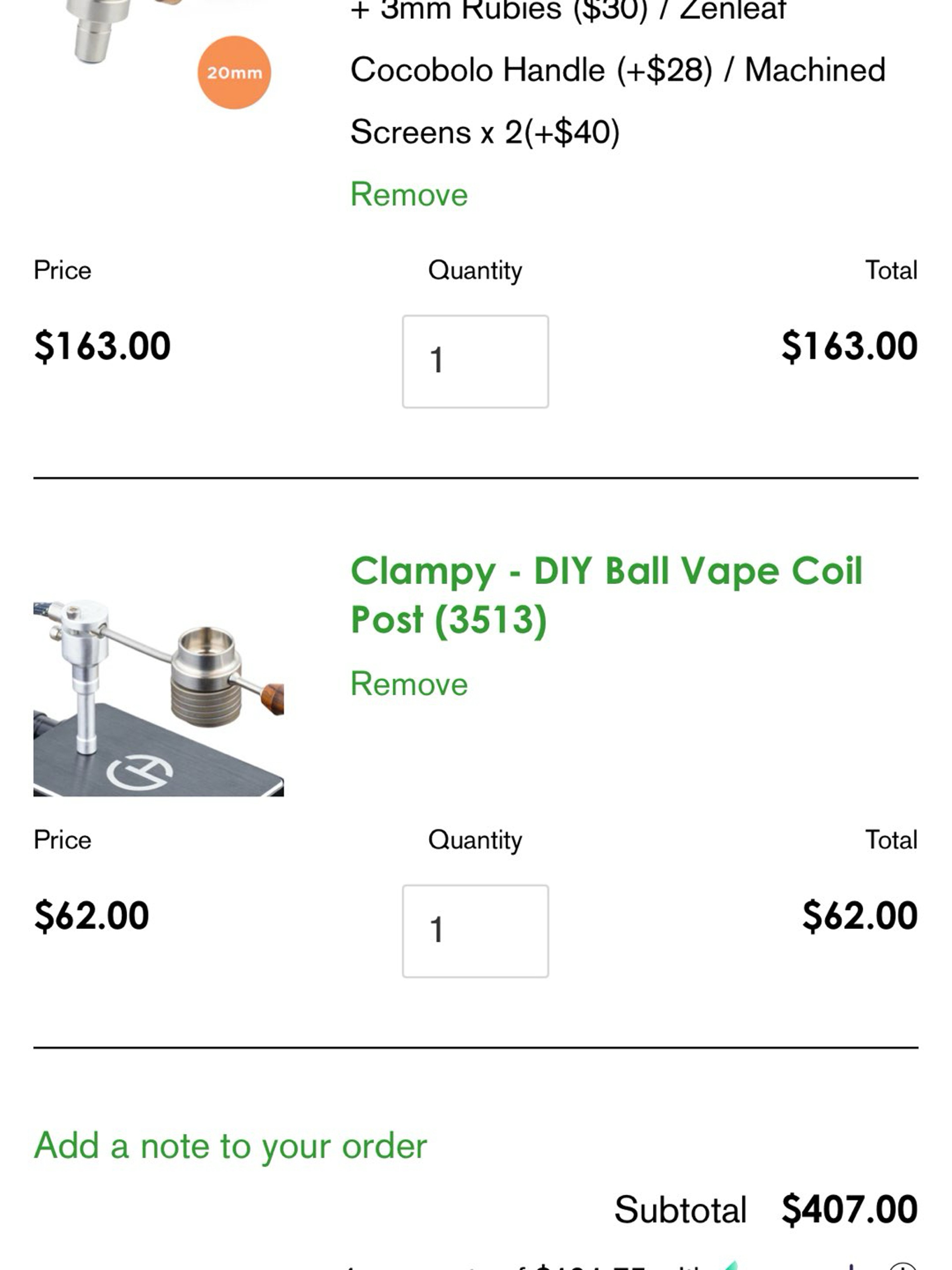 Swift ball vape set up image 0