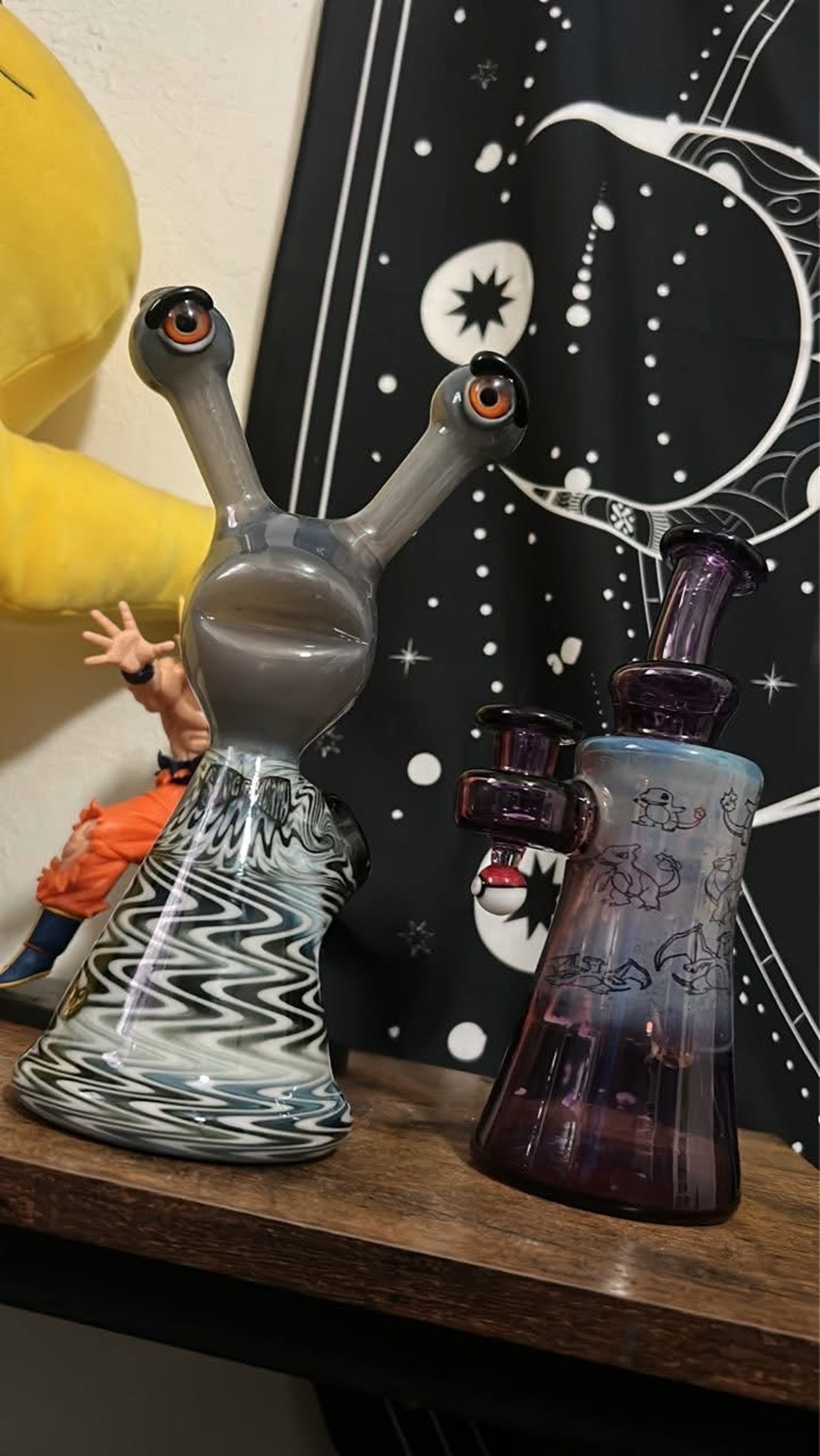 Preview pic of HeartandmindglassXmarksourglass and a slugworthglass