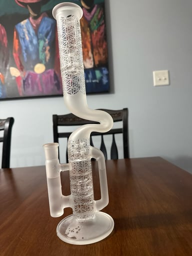 Preview pic of New medium Bendy Knob Glass