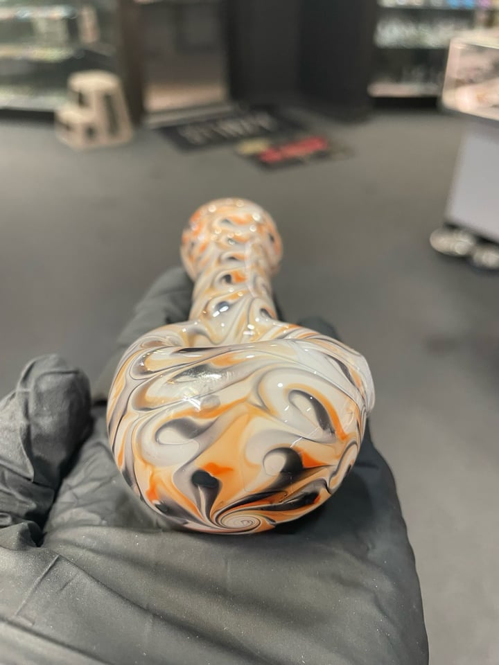 Izlow Wrap and Rake Spoon Orange | Shop Spoons on GlassPass