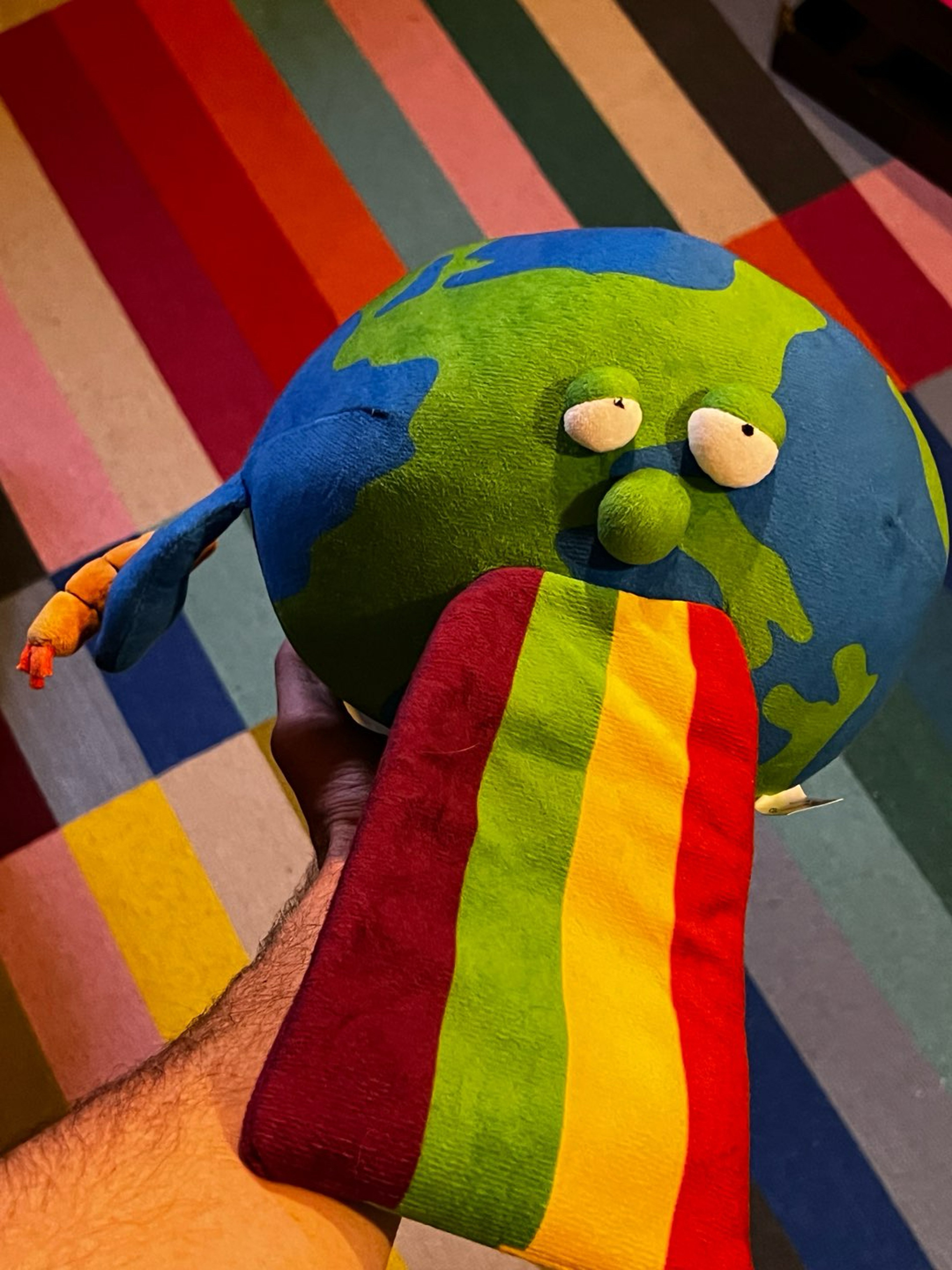 Preview pic of GZ1 Puking Earth plushie