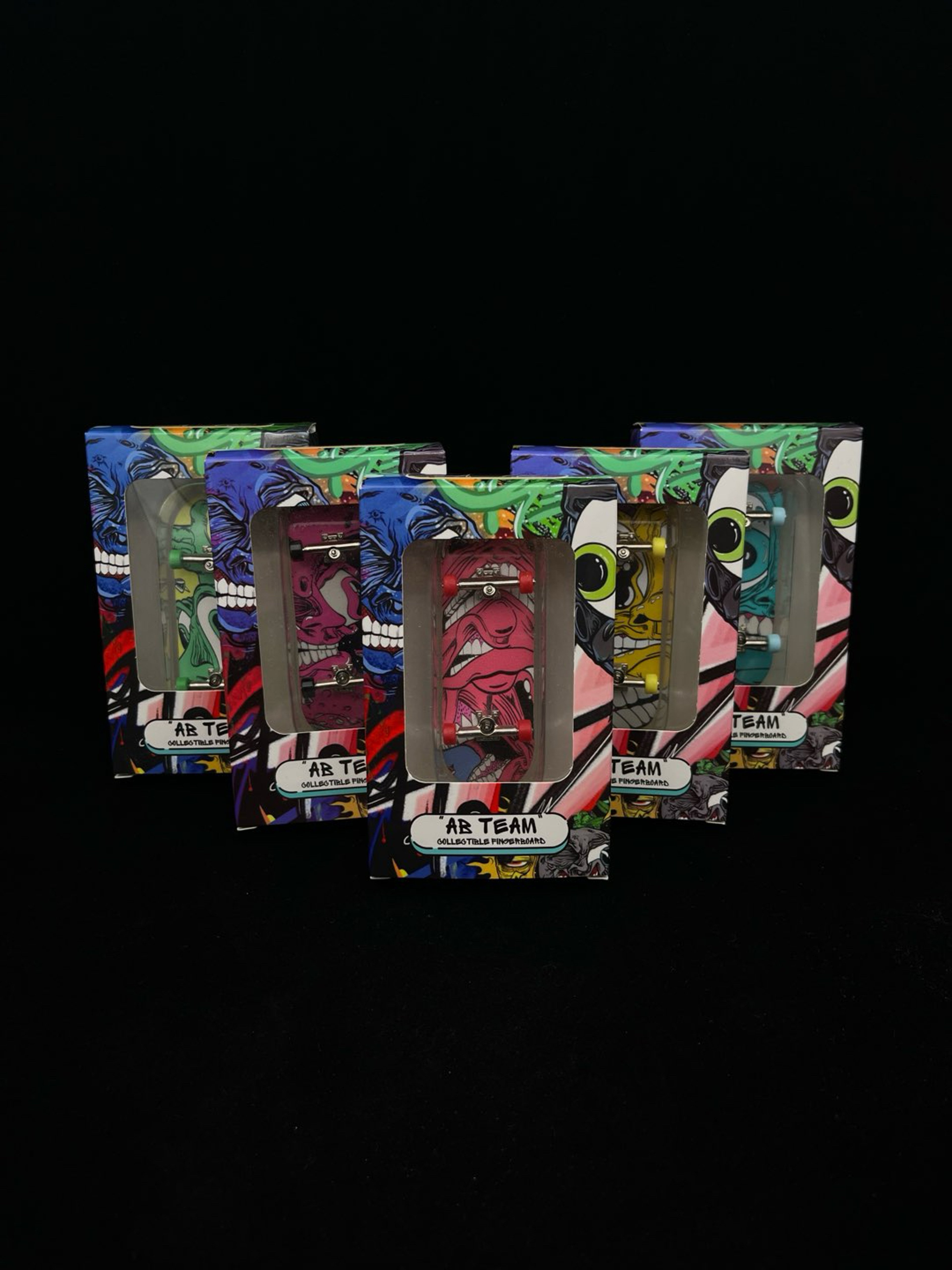 Preview pic of Full Set: AB Team Fingerboards 1-5 by Aaron Brooks (abrooksart)