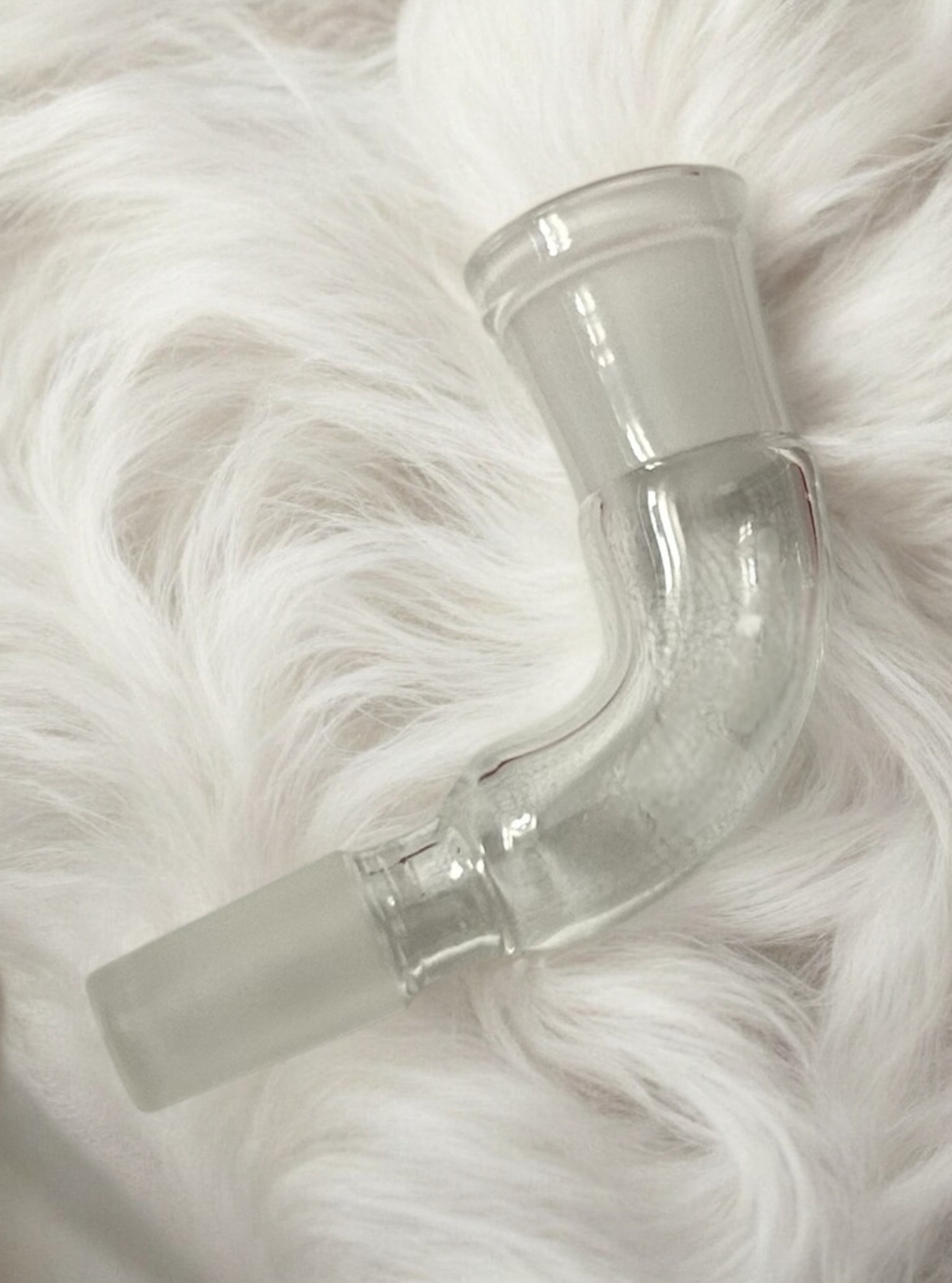 45 Degree Adapter 14mm Male to 18mm Female image 0