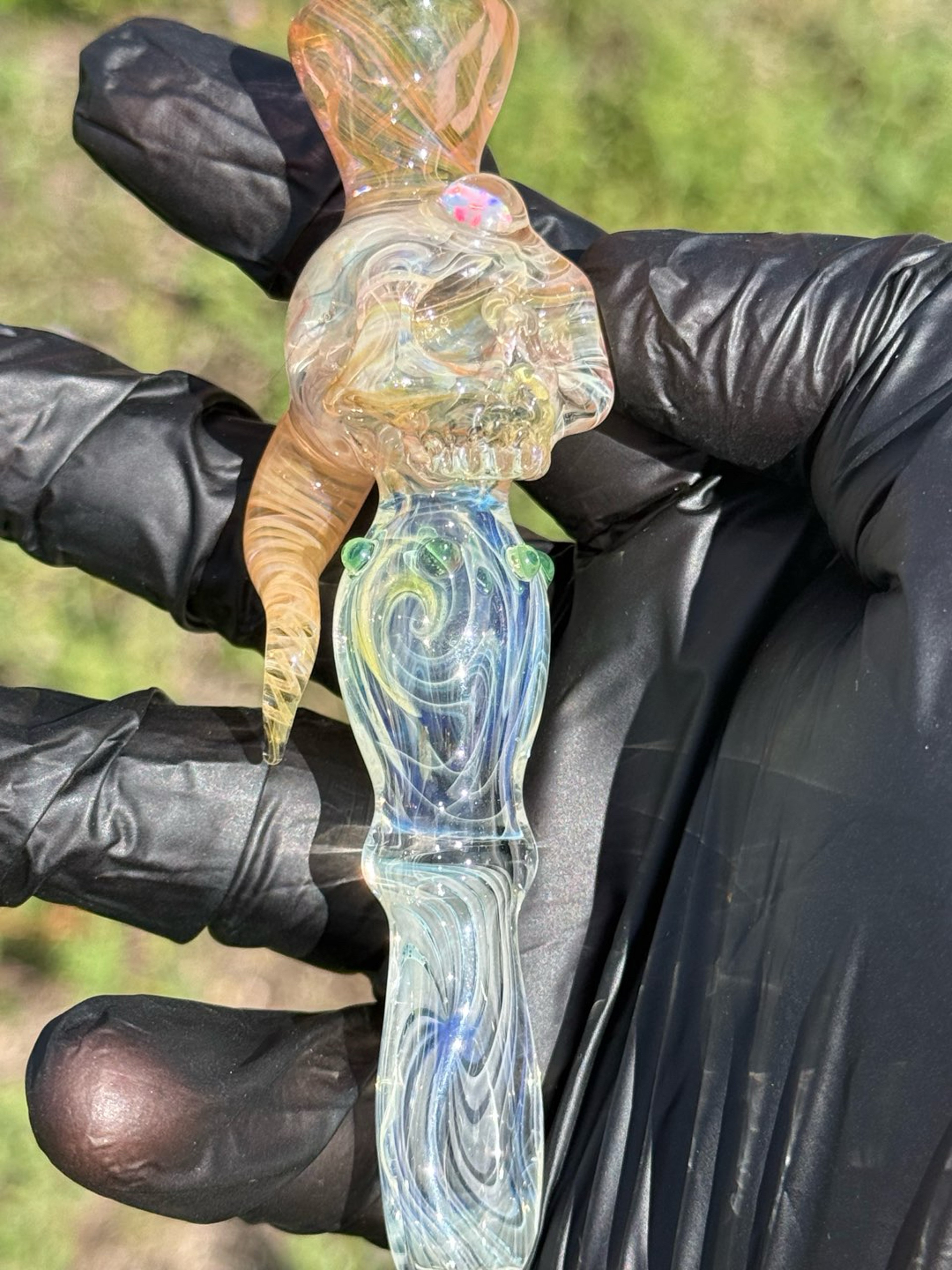 Preview pic of Sweeney Fumed Horn Chillum