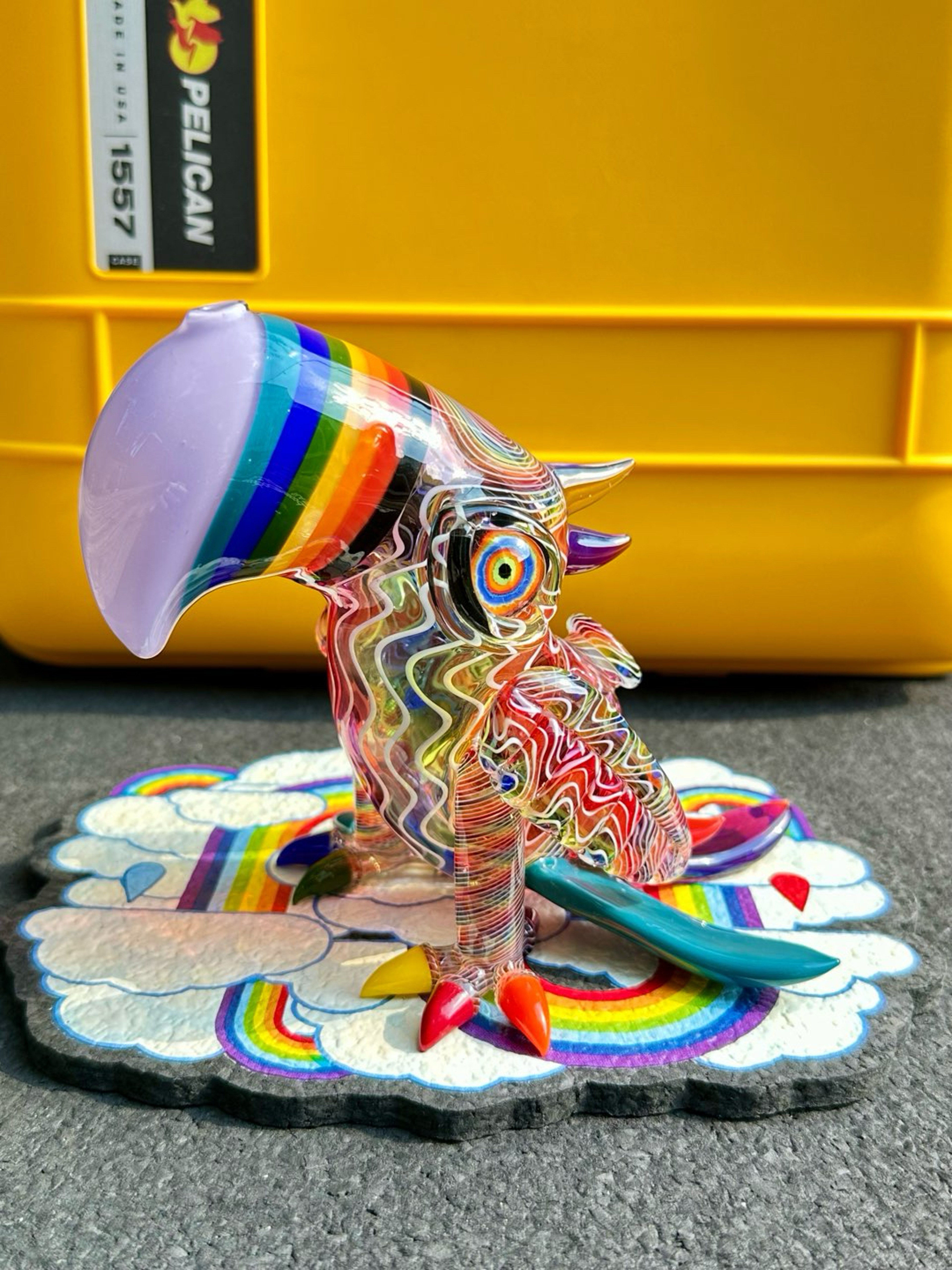 Preview pic of 2020 RJ glass x Karma glass Macaw