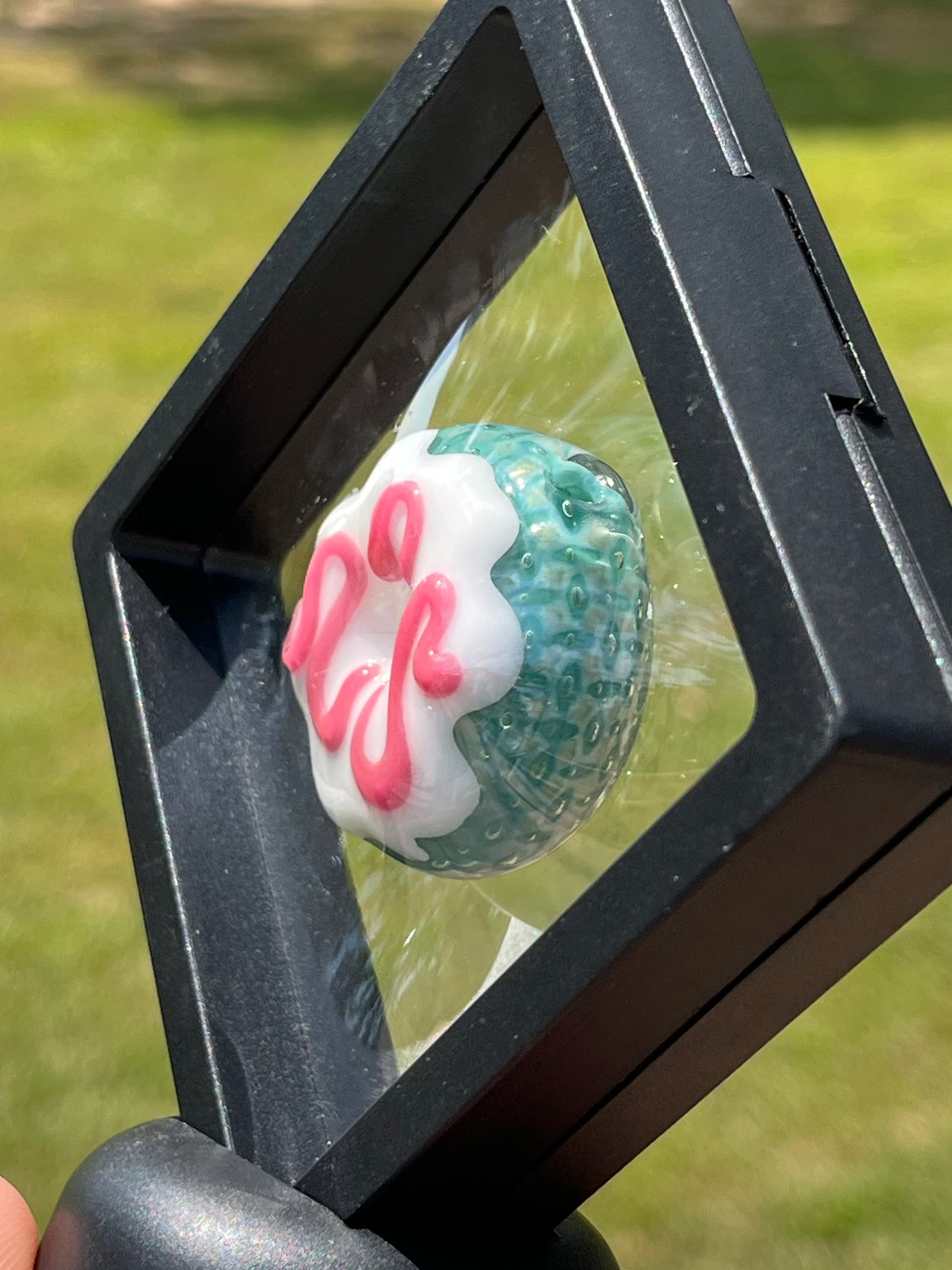 Preview pic of Collab Donut Pendant by KGB Glass x Steve Sizelove