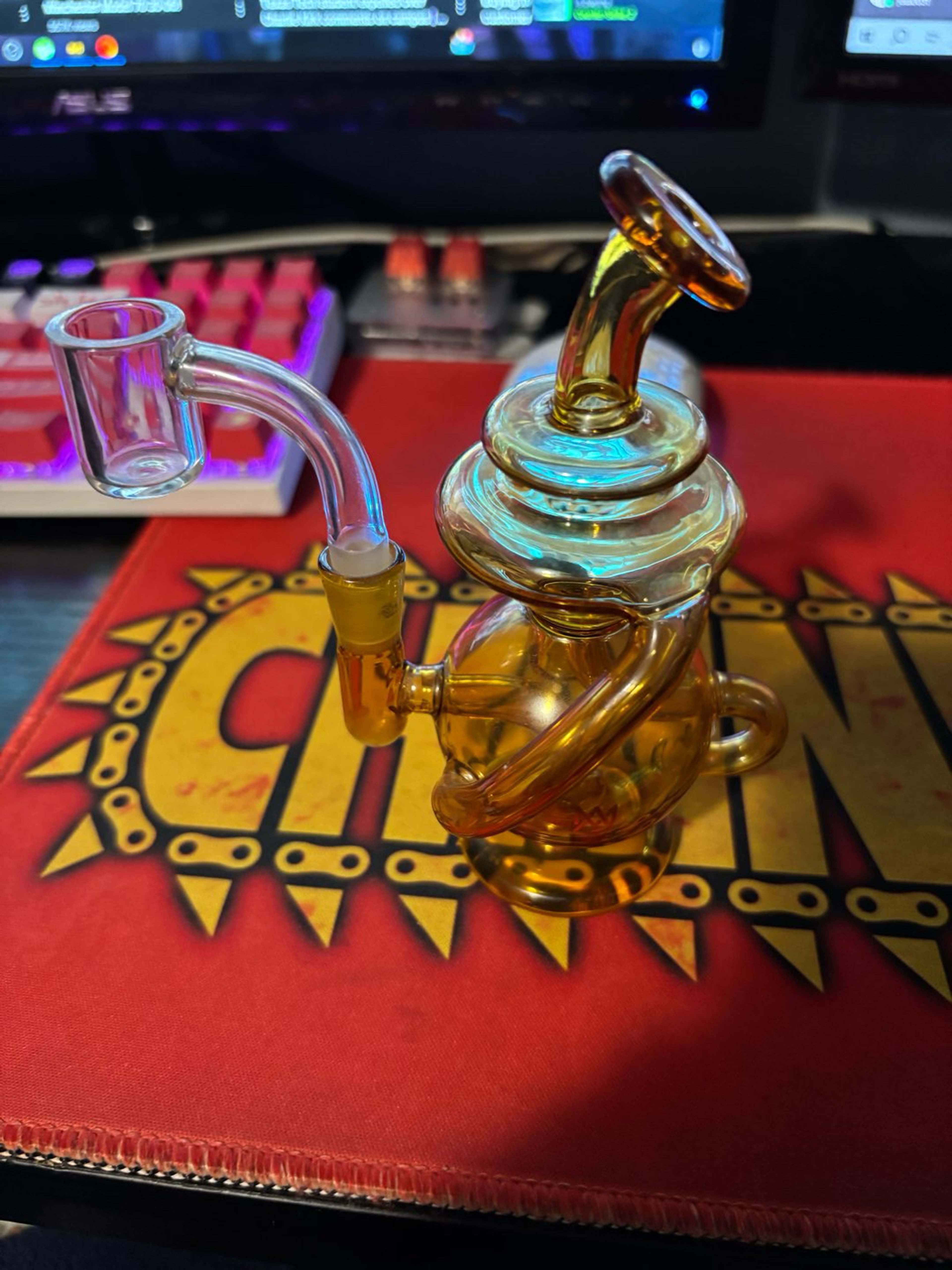 Preview pic of MJ Arsenal Amber Mini Jig Limited Edition