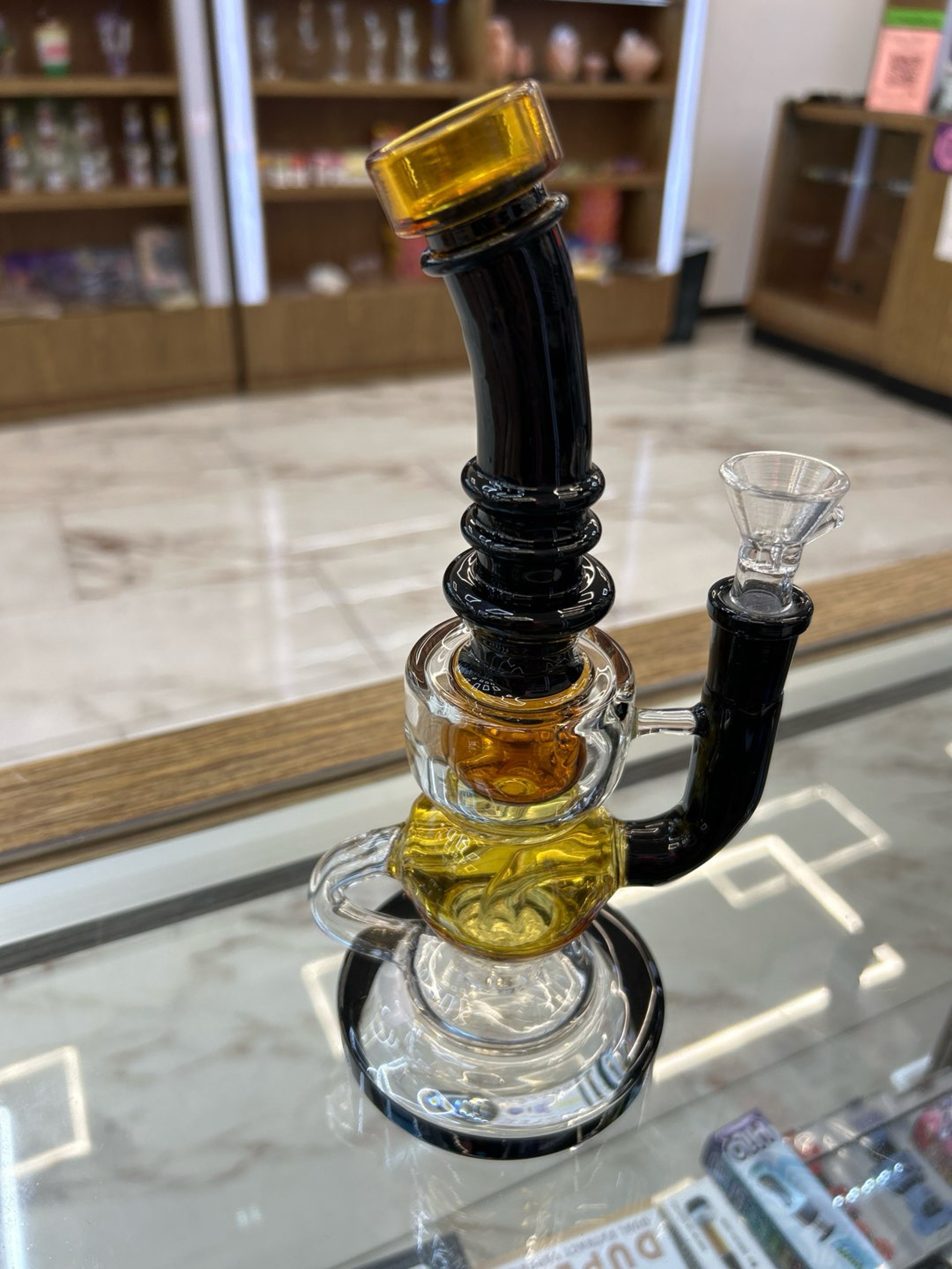 Glycerin Waterpipe Straight Tube image 0