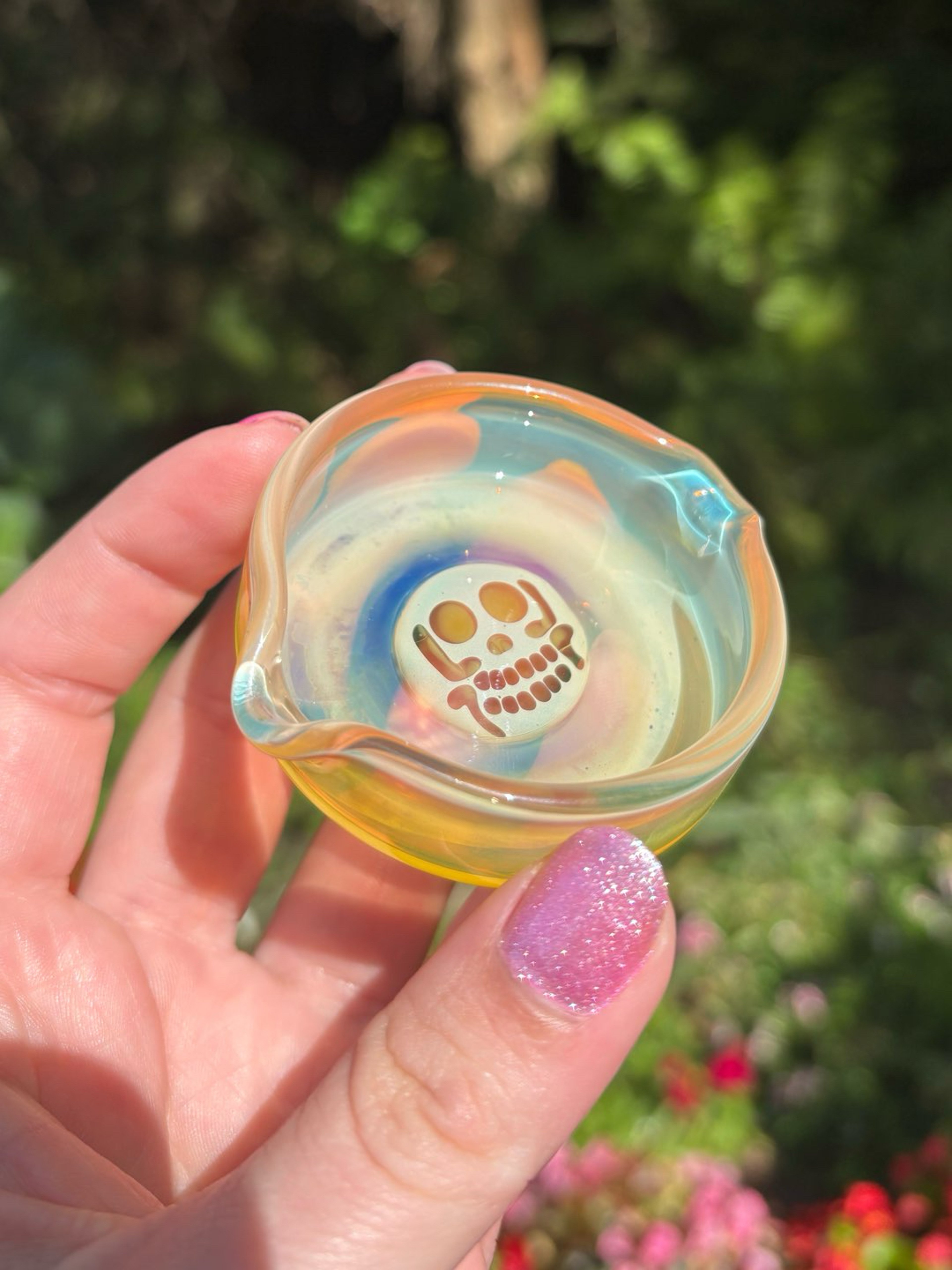 Preview pic of Bobsnodgrass98 Custom Fumed Skull Dish | 2025