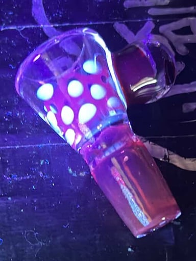Preview pic of 18/4 Blu-V Fully Worked DBag Glassworks UV Slide