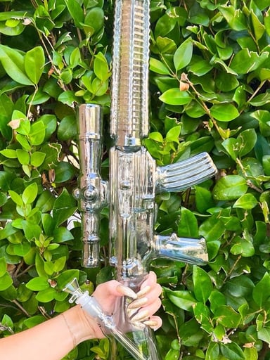 Preview pic of Smoke Rifle Bong 24 Inches Tall