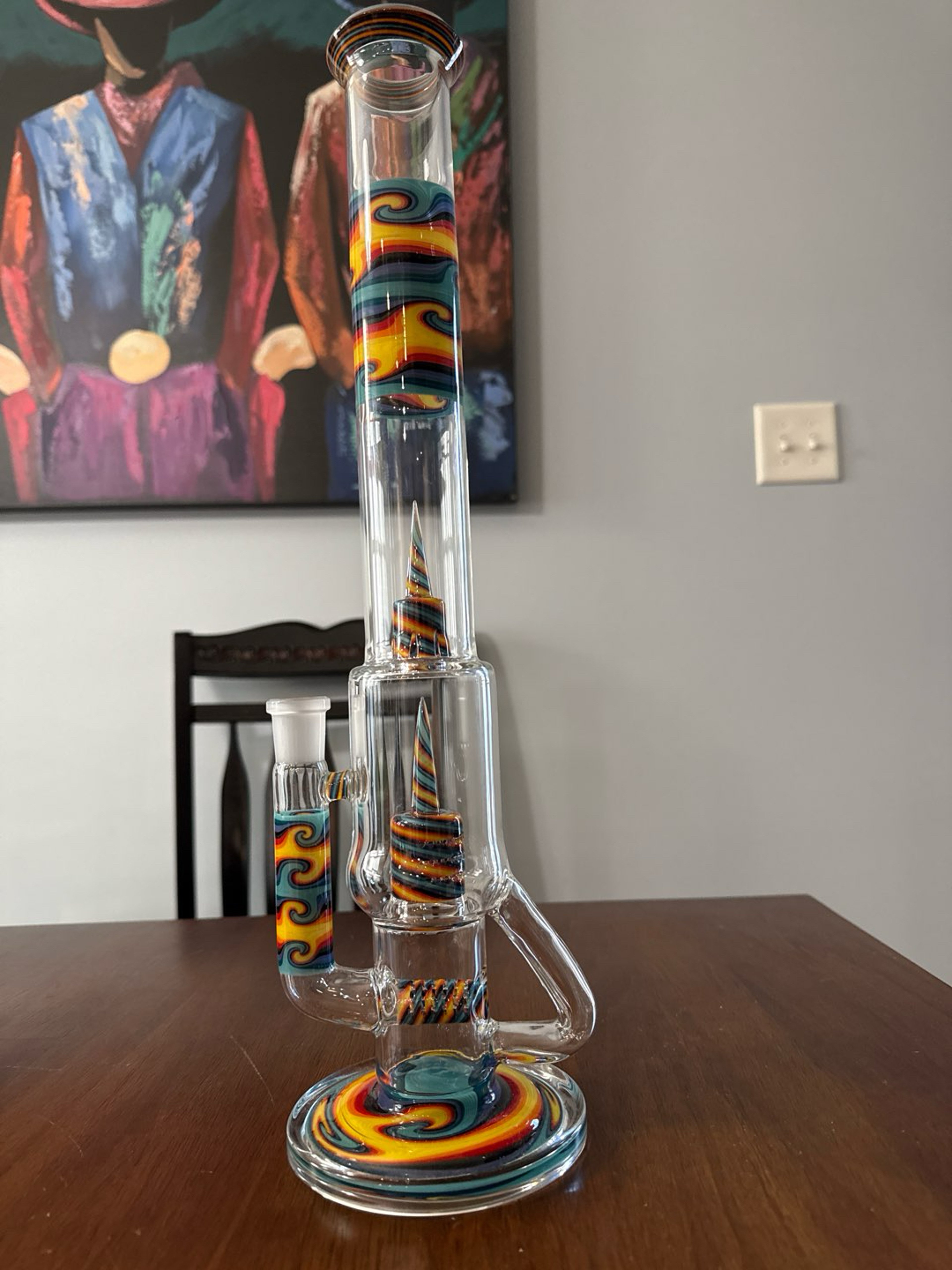 New Heady Glass Carpenter Tube image 0