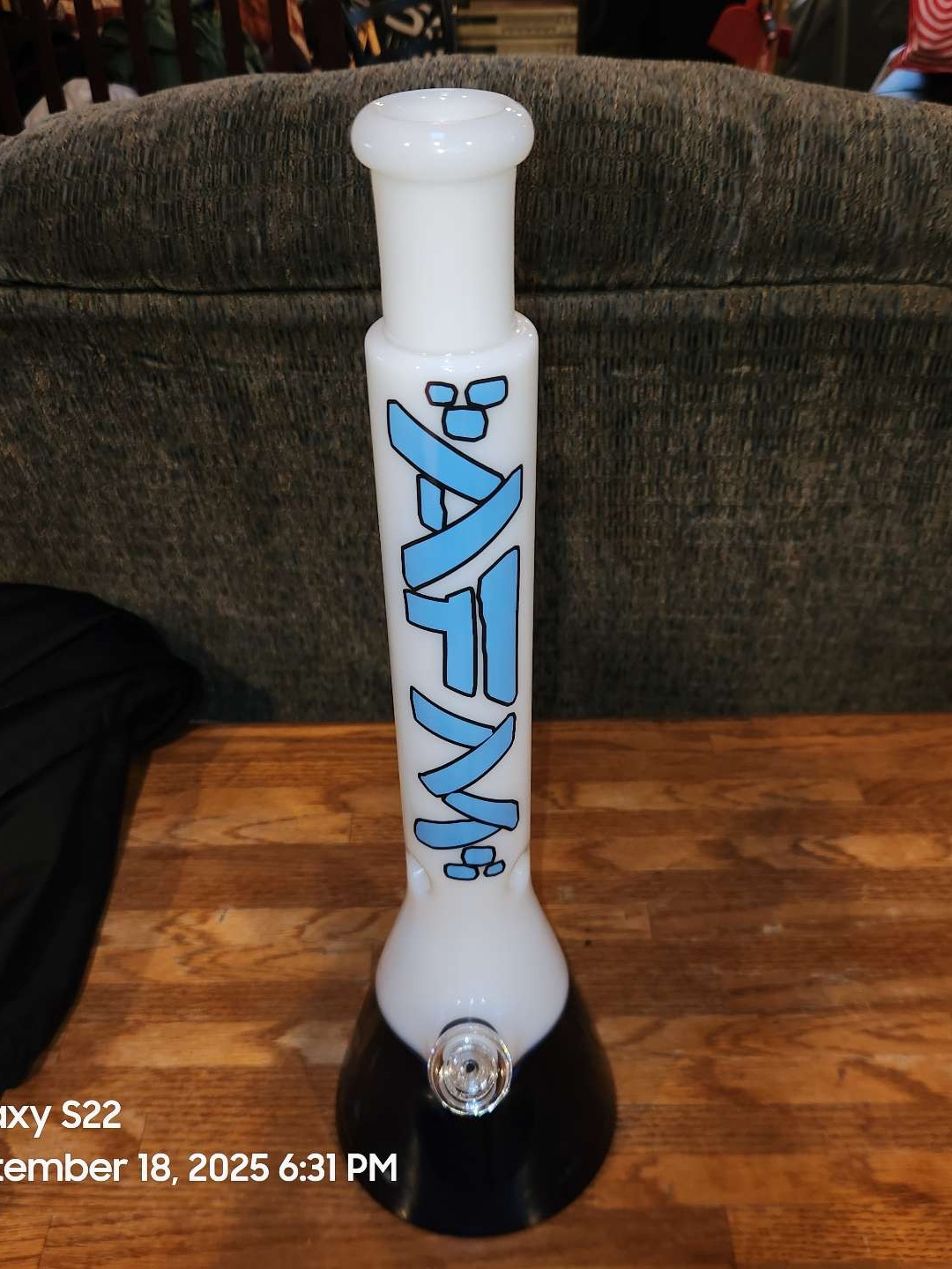 AFM 18" Quesar Waterpipe Beaker Bong image 0