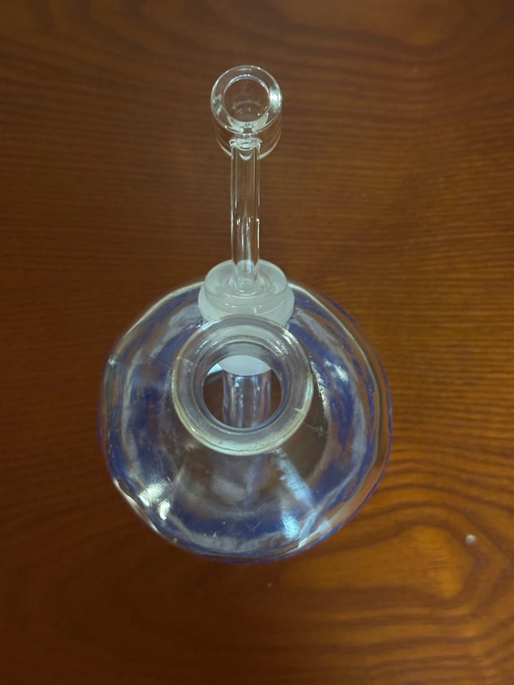 Blue and White Floral Vase Rig | Shop Dab Rigs on GlassPass