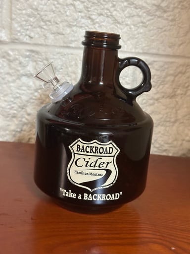 Preview pic of Backroad Cider Growler Bong