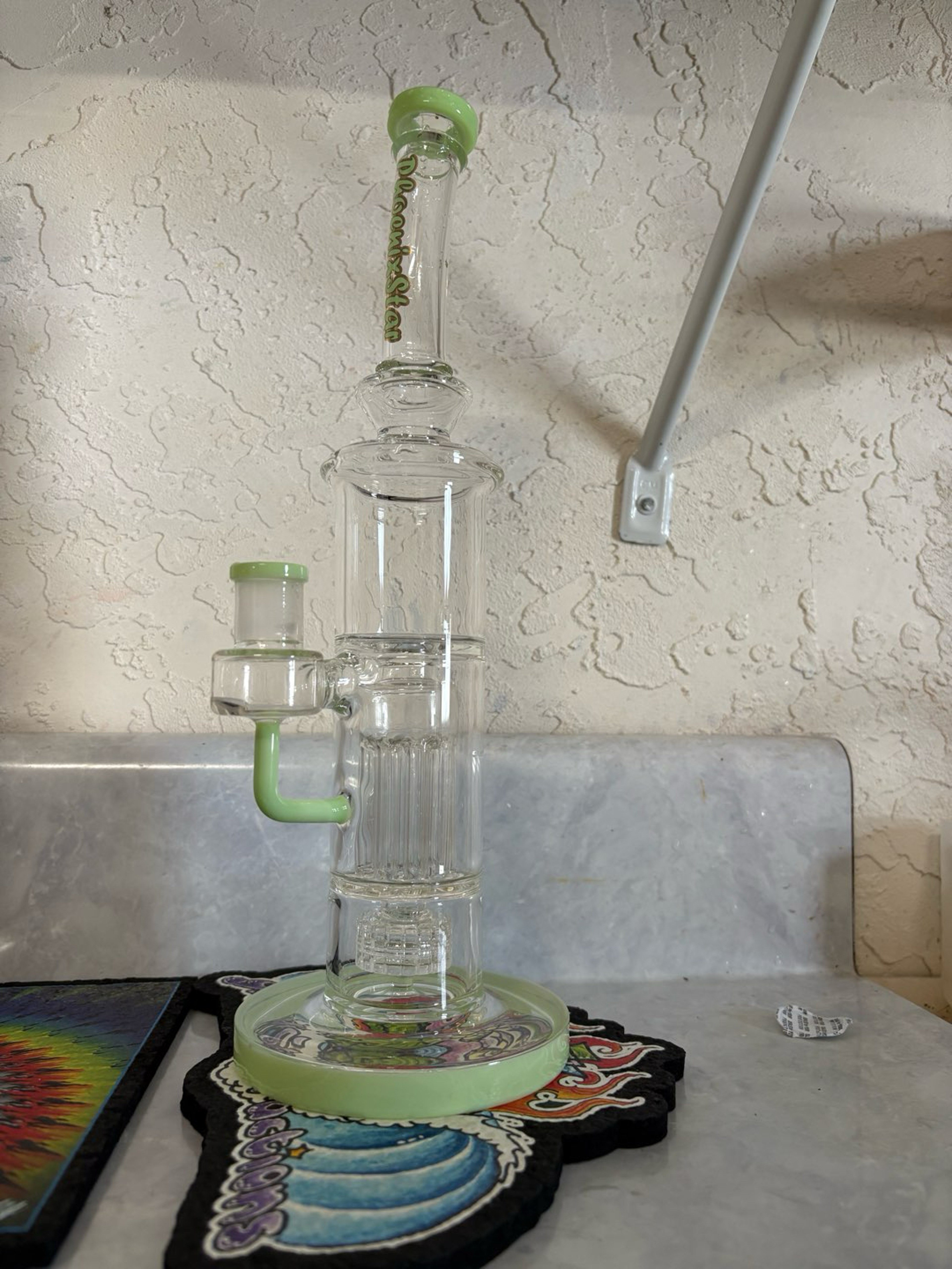 Phoenix star glass pillar image 0