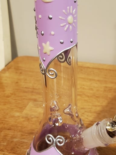 Preview pic of Canna Style Lavender Celestial Bong