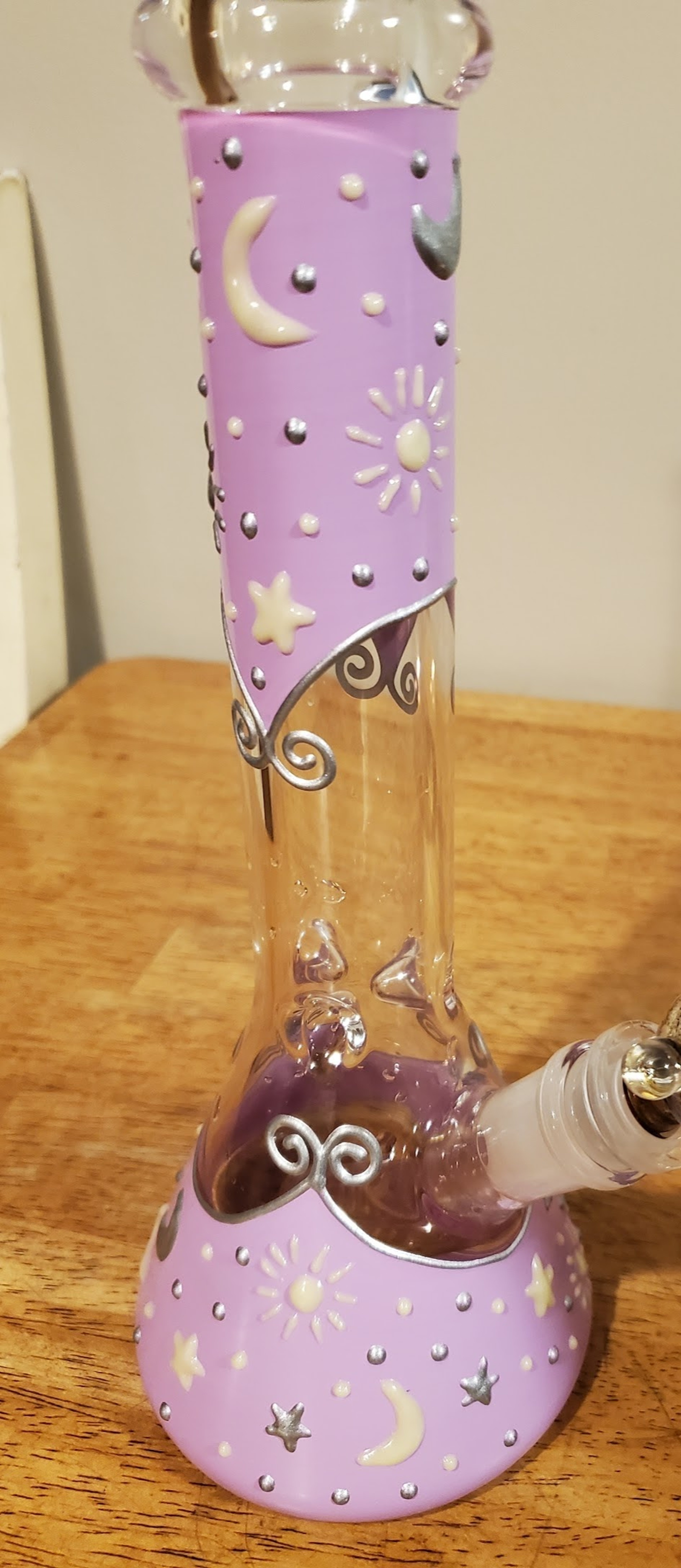 Preview pic of Canna Style Lavender Celestial Bong