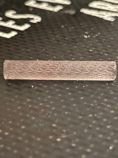Preview pic of ETERNAL QUARTZ 5mm x 30mm LATTICE ENERGY QUARTZ PILLARS (ULTRA TEXTURED SURFACE ENHANCED)