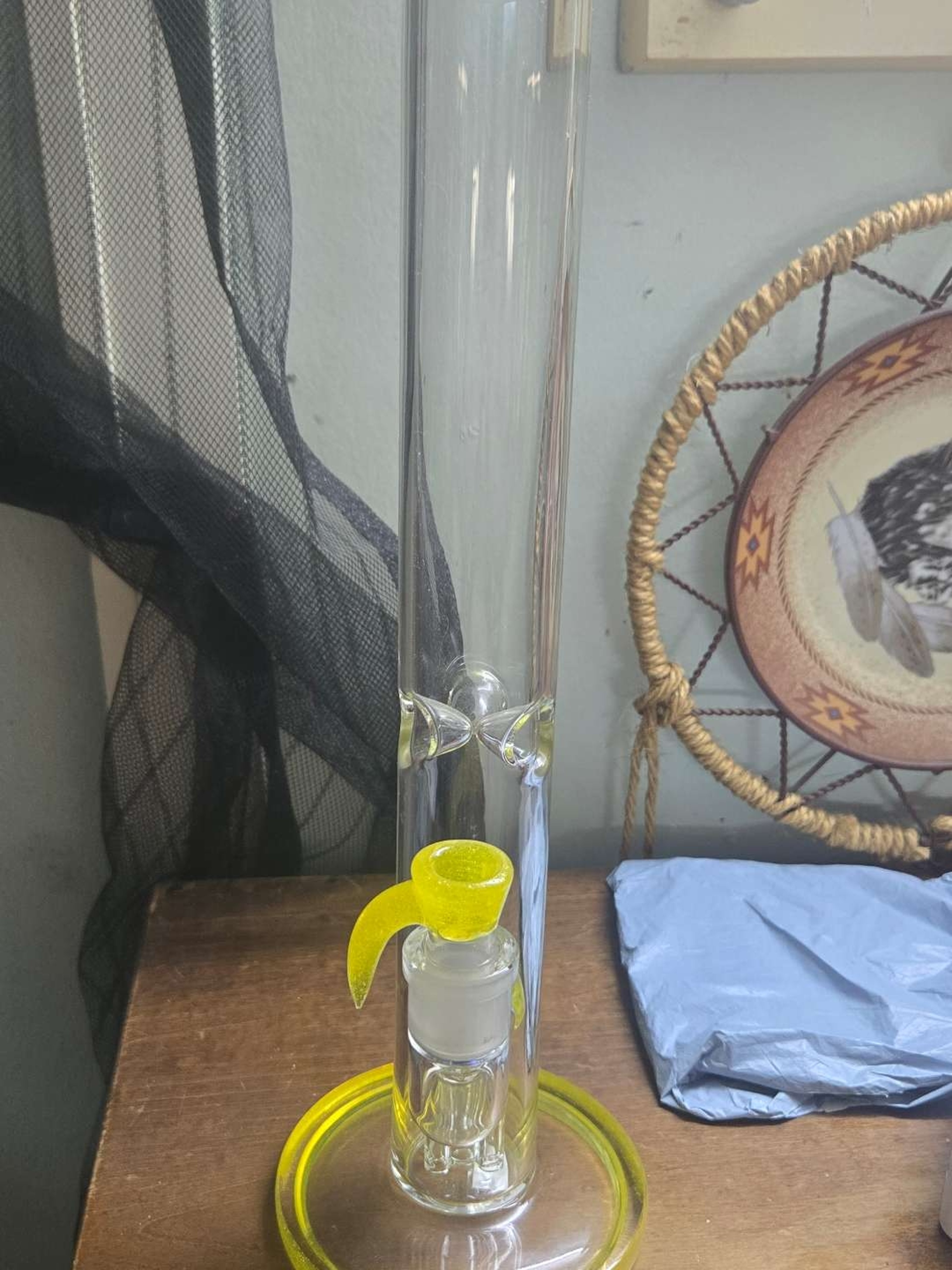 Preview pic of OJ FLAME 18" OPAL BONG  $400