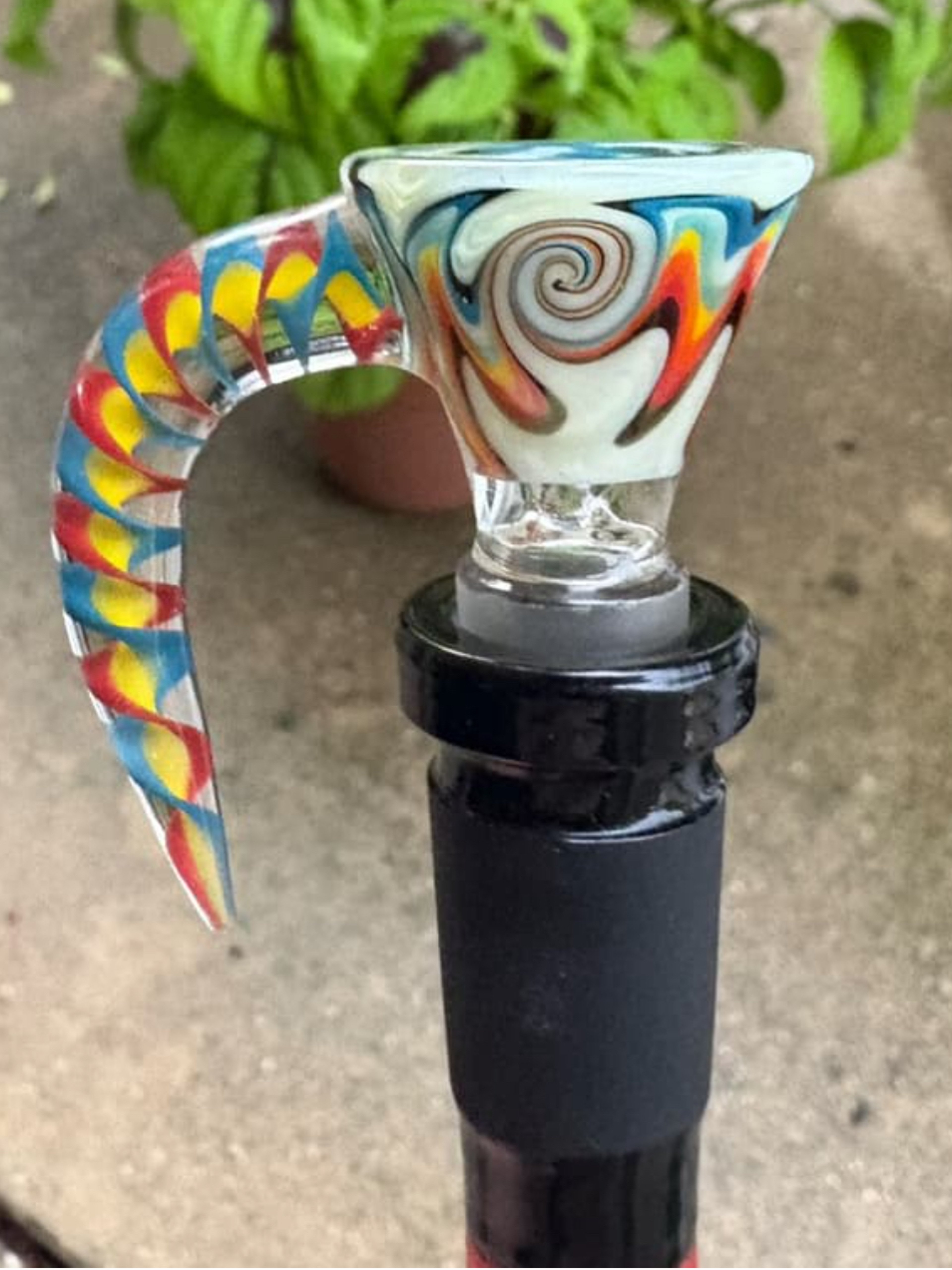 Preview pic of Brand New 14/1 Wig-Wag Martini Slide w/ Spiral Horn
