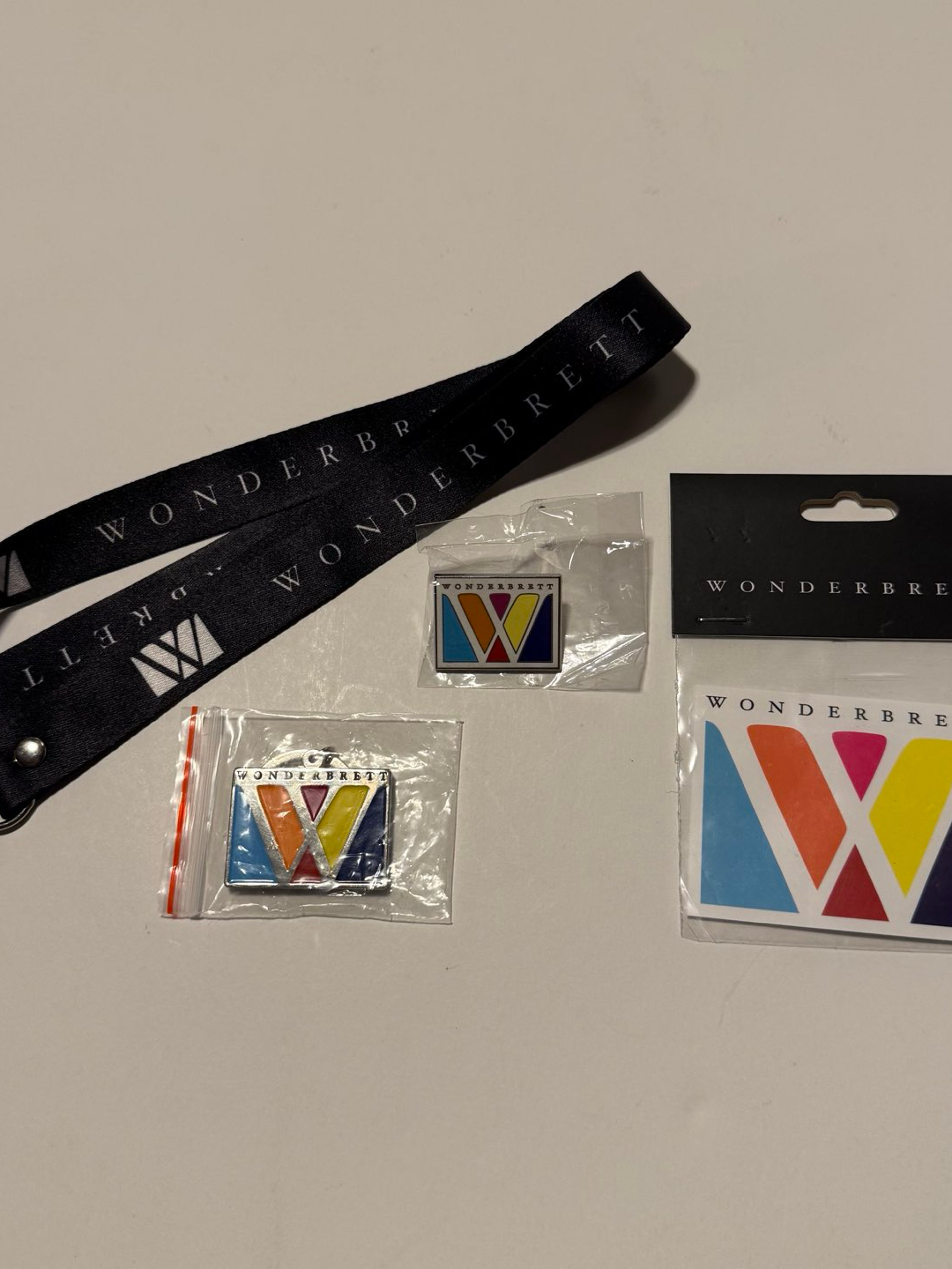 Wonderbrett Sticker Pack & Merch Bundle New image 0