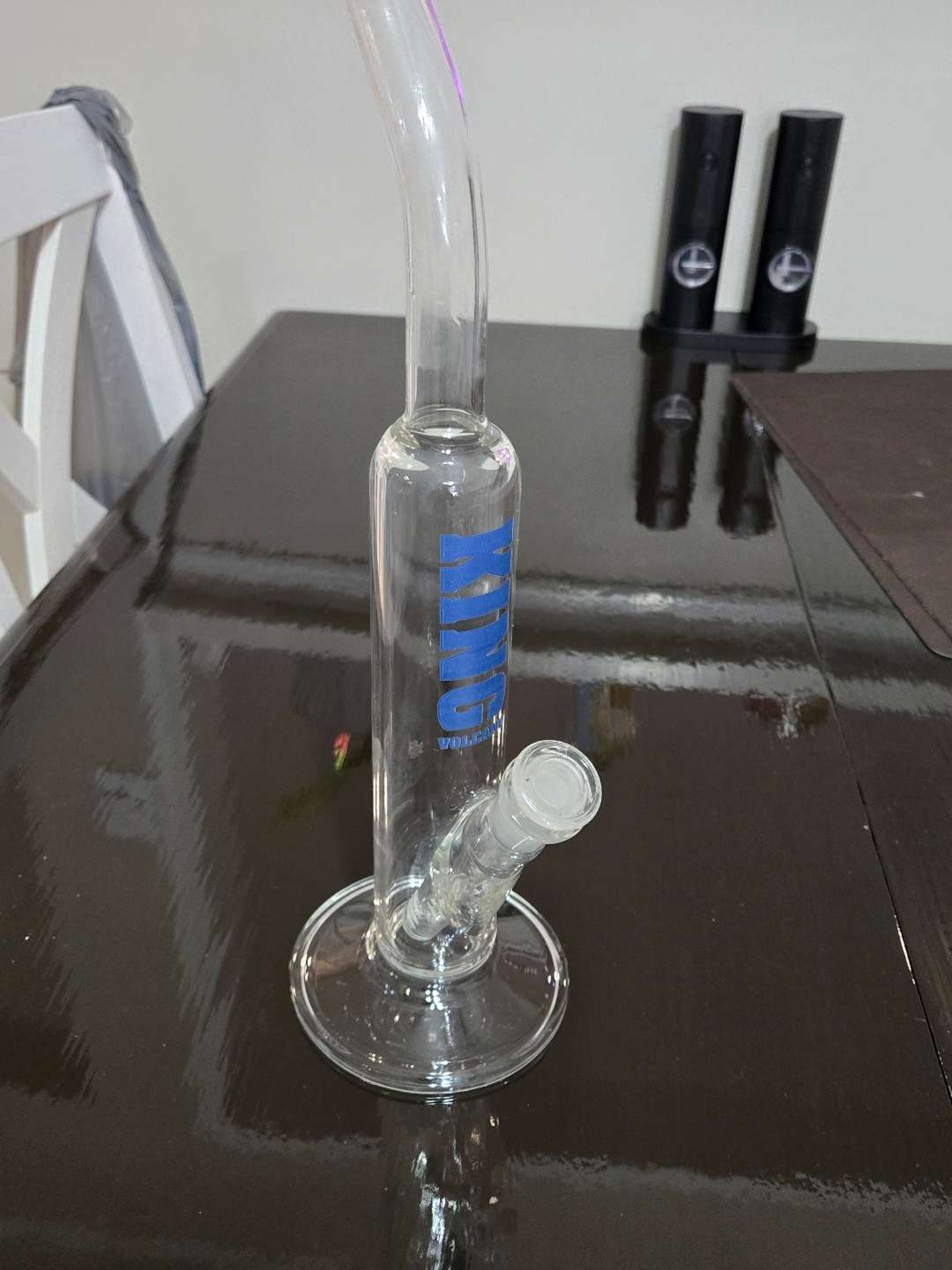 Preview pic of King Volcano bent neck with 6 slot downstem