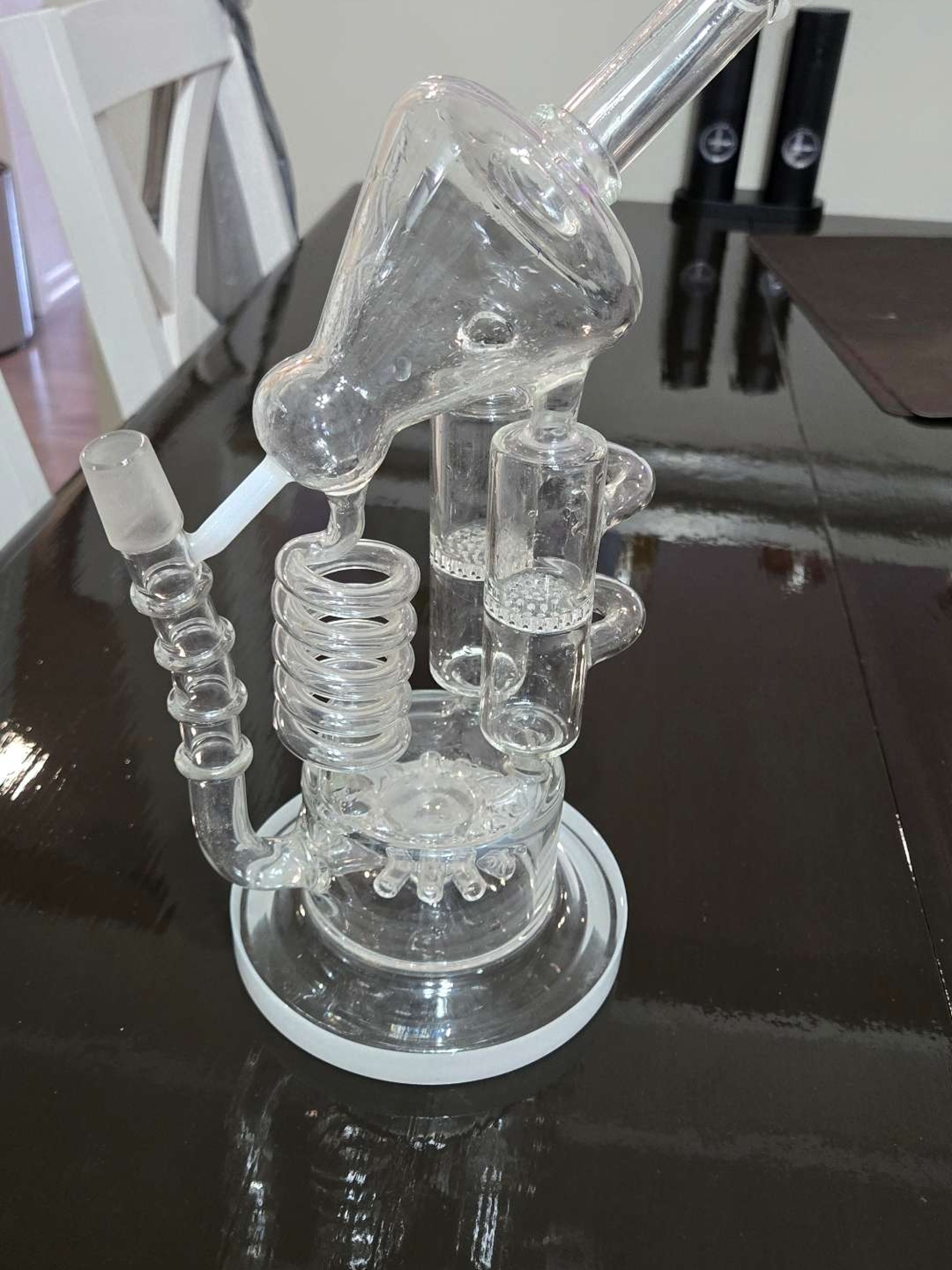 Double recycler vortex pipe image 0