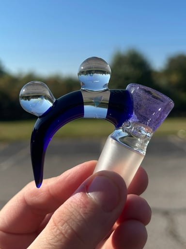Preview pic of 18/4 Triple Opal DC Glass Arts Y-Screen Slide