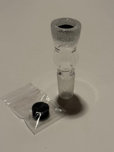 Preview pic of Healthstone Glass 18mm White Frit Slide