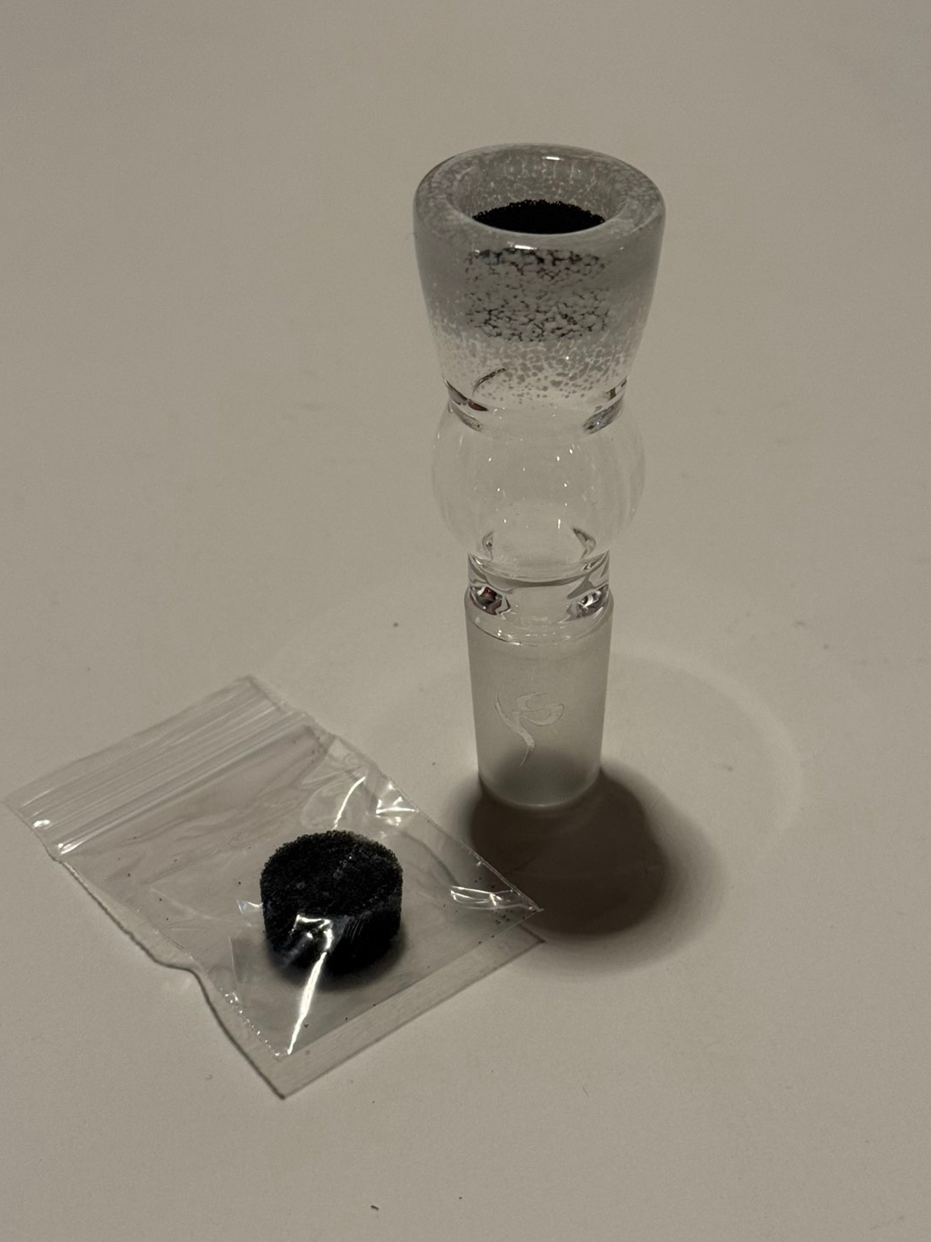 Preview pic of Healthstone Glass 18mm White Frit Slide