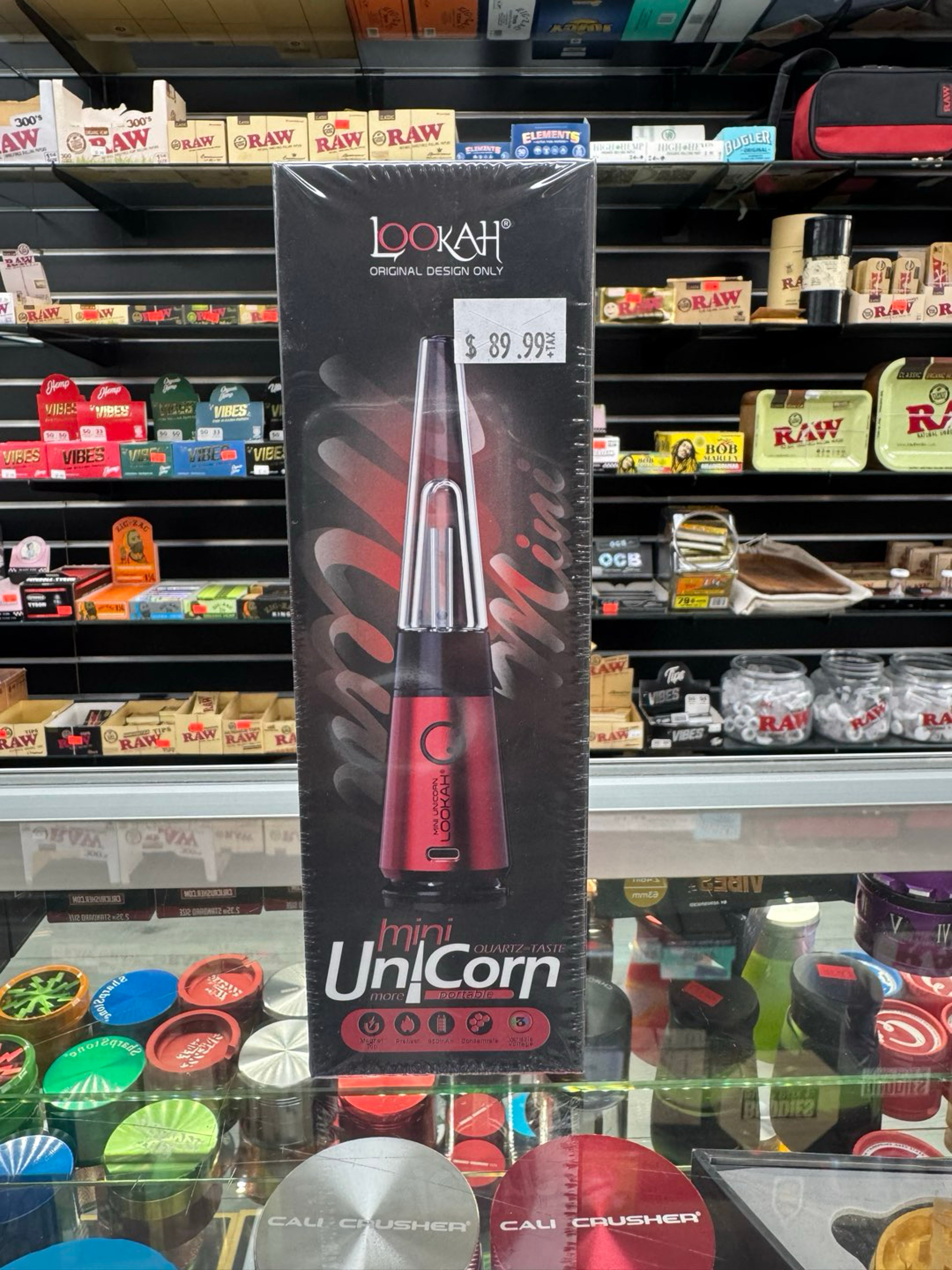 Lookah mini unicorn red image 0